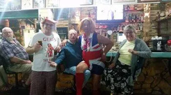 group of guests in Alexandros Studios Apartments