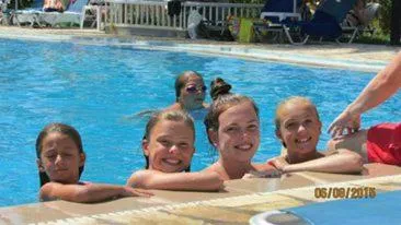 Swimming pool in Alexandros Studios Apartments