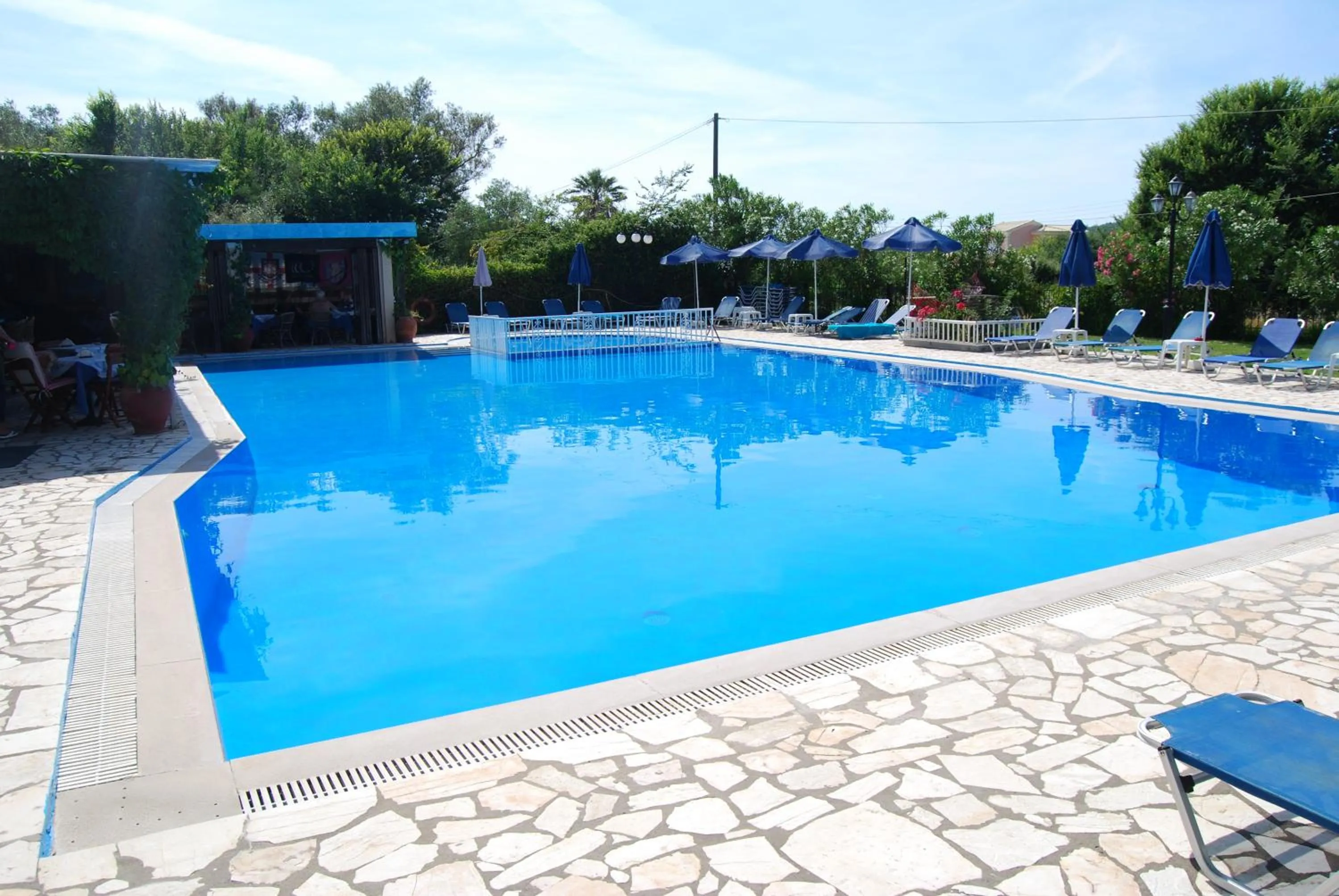 Swimming pool in Alexandros Studios Apartments