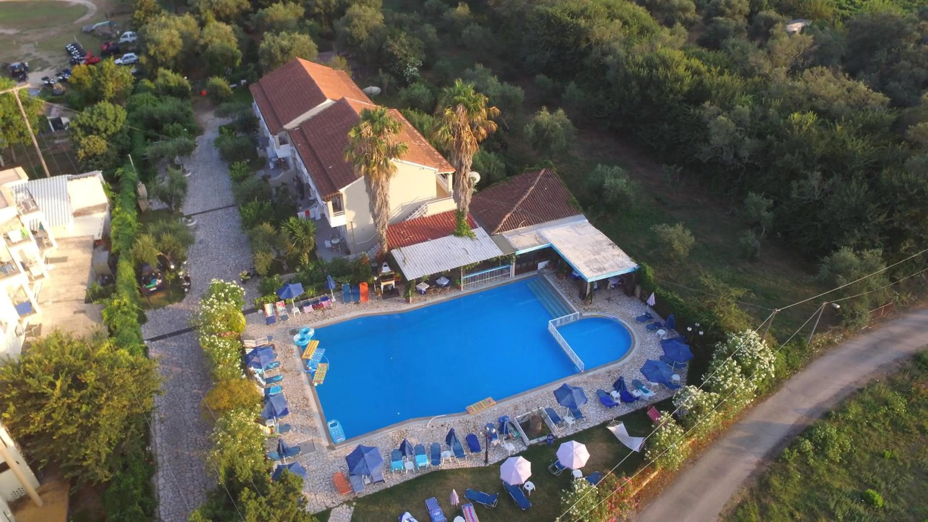 Swimming pool in Alexandros Studios Apartments