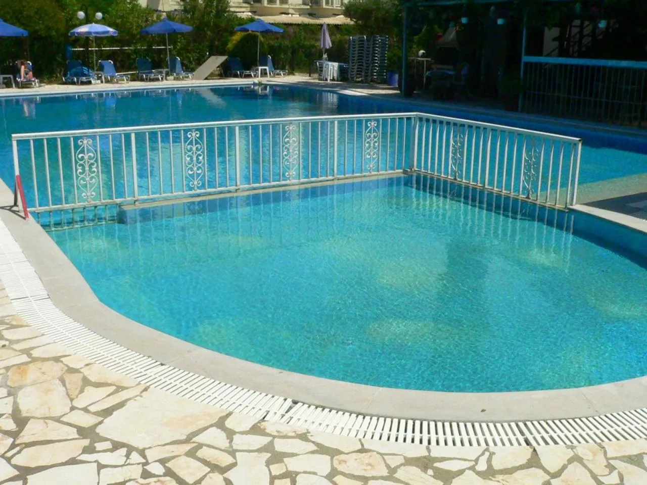 Swimming pool in Alexandros Studios Apartments