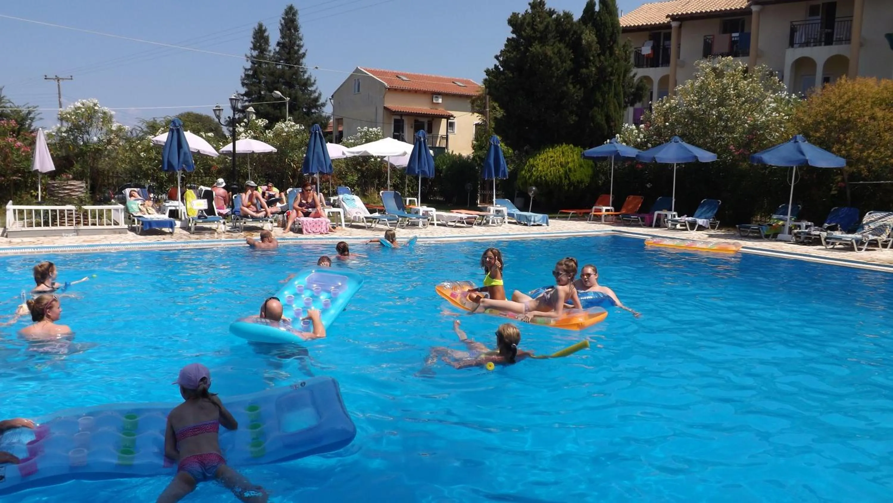 Swimming pool in Alexandros Studios Apartments