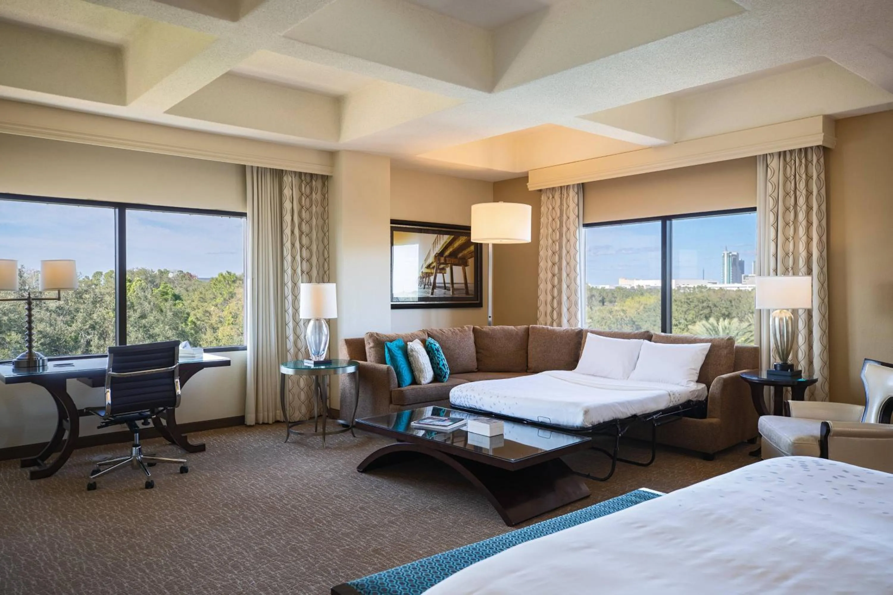 Photo of the whole room, Bed in Renaissance Orlando at SeaWorld®