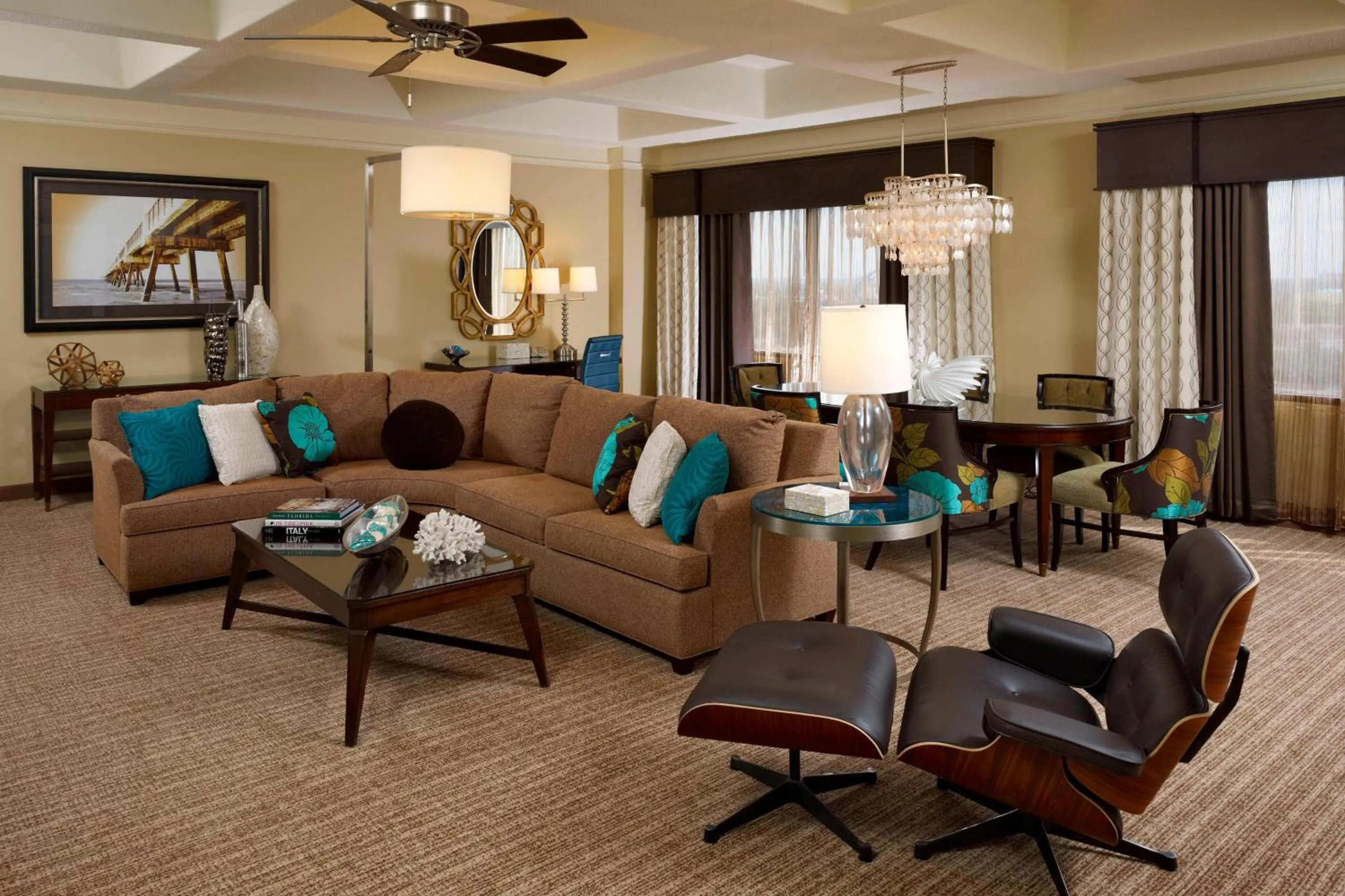 Living room in Renaissance Orlando at SeaWorld®