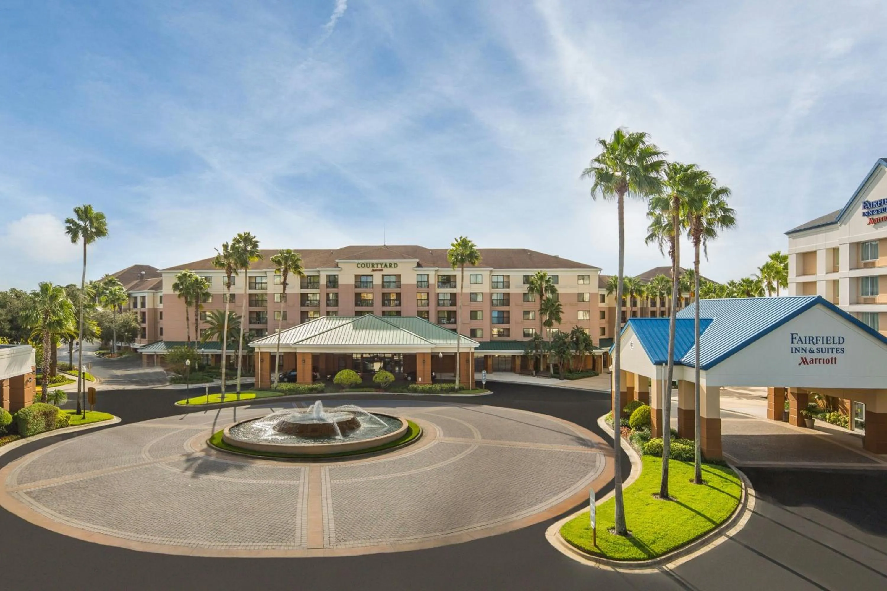 View (from property/room) in Fairfield Inn & Suites by Marriott Orlando Lake Buena Vista in the Marriott Village
