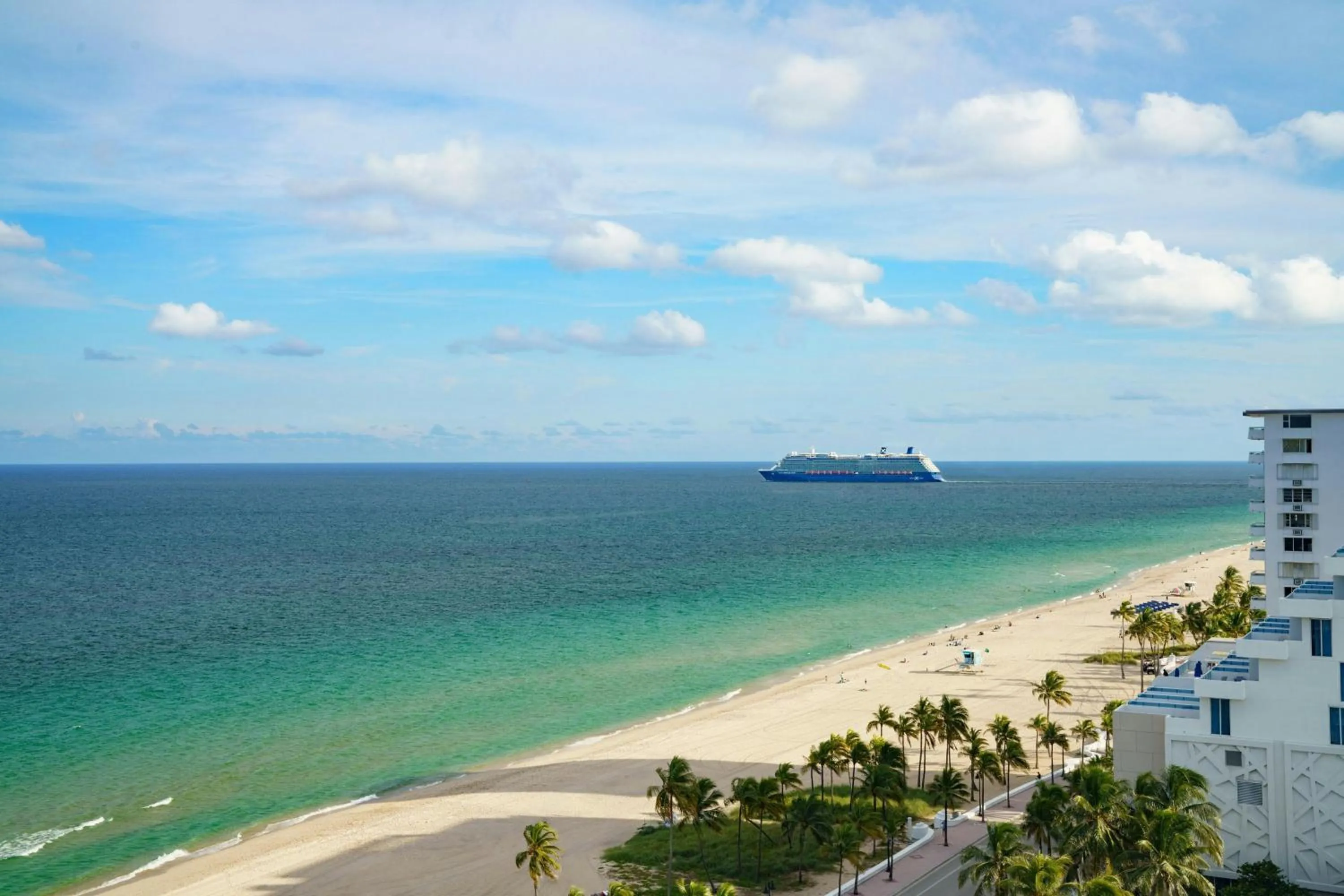 View (from property/room) in Courtyard by Marriott Oceanside Fort Lauderdale Beach