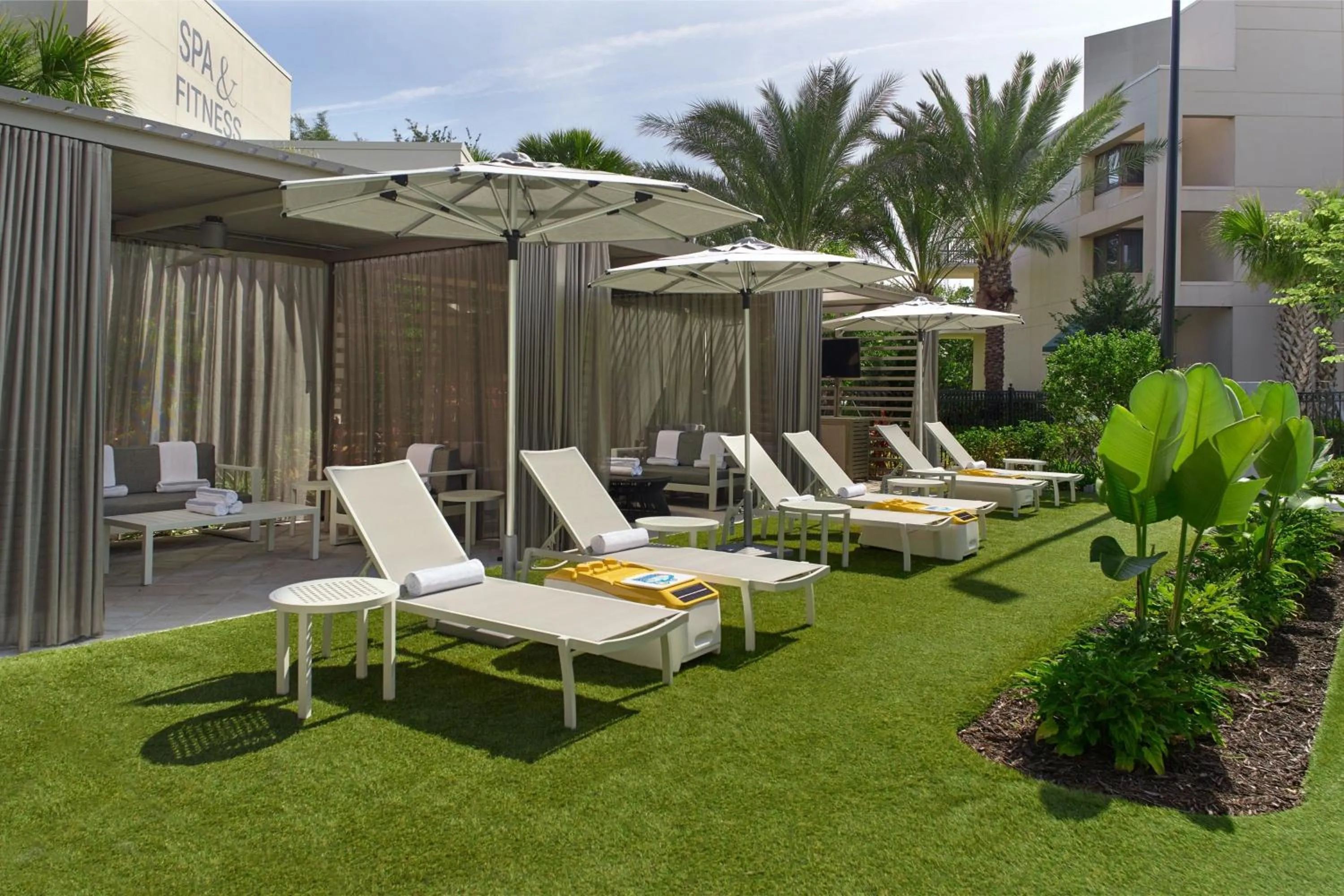 Fitness centre/facilities in Orlando World Center Marriott