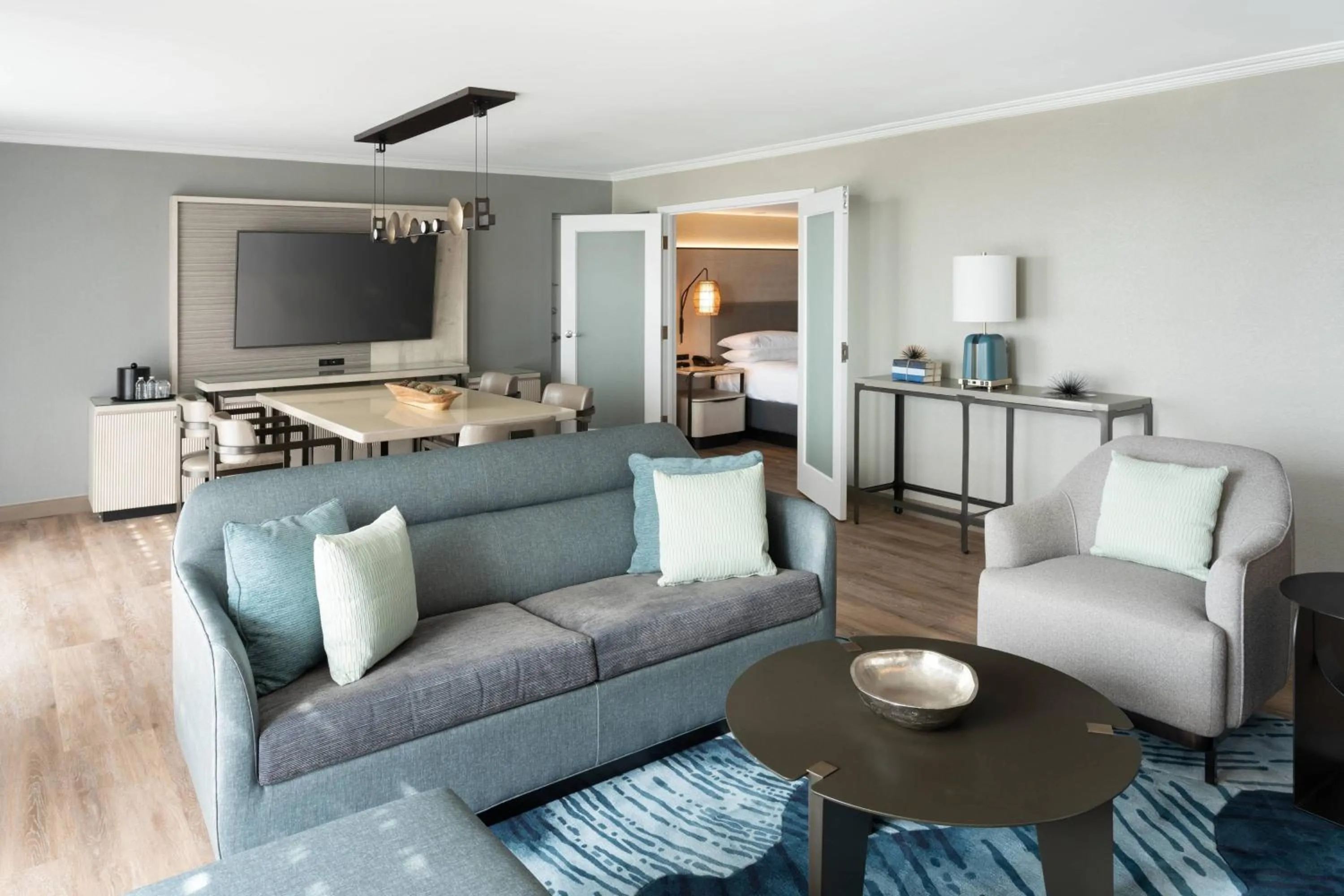 Living room in Orlando World Center Marriott