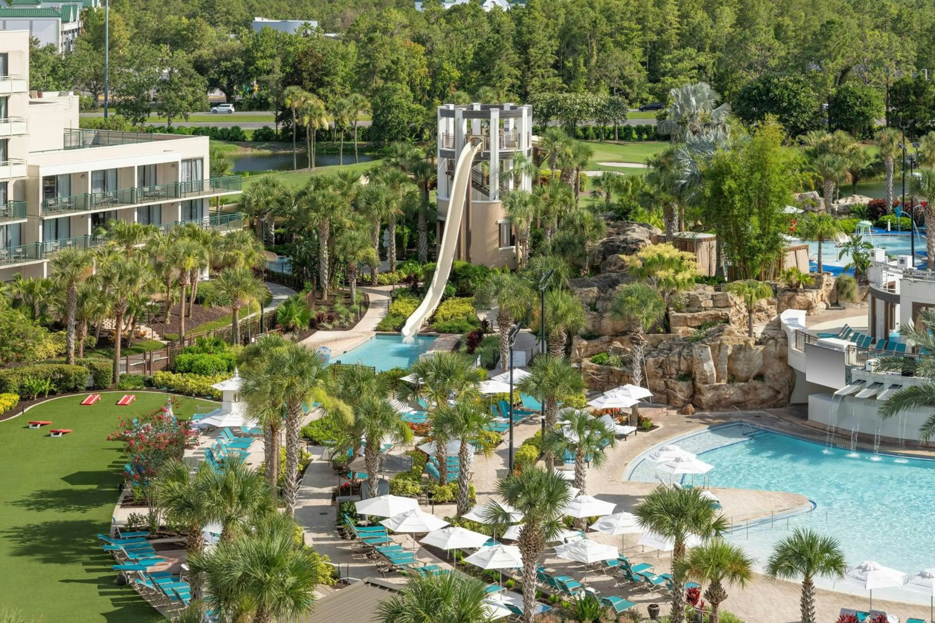 Fitness centre/facilities in Orlando World Center Marriott
