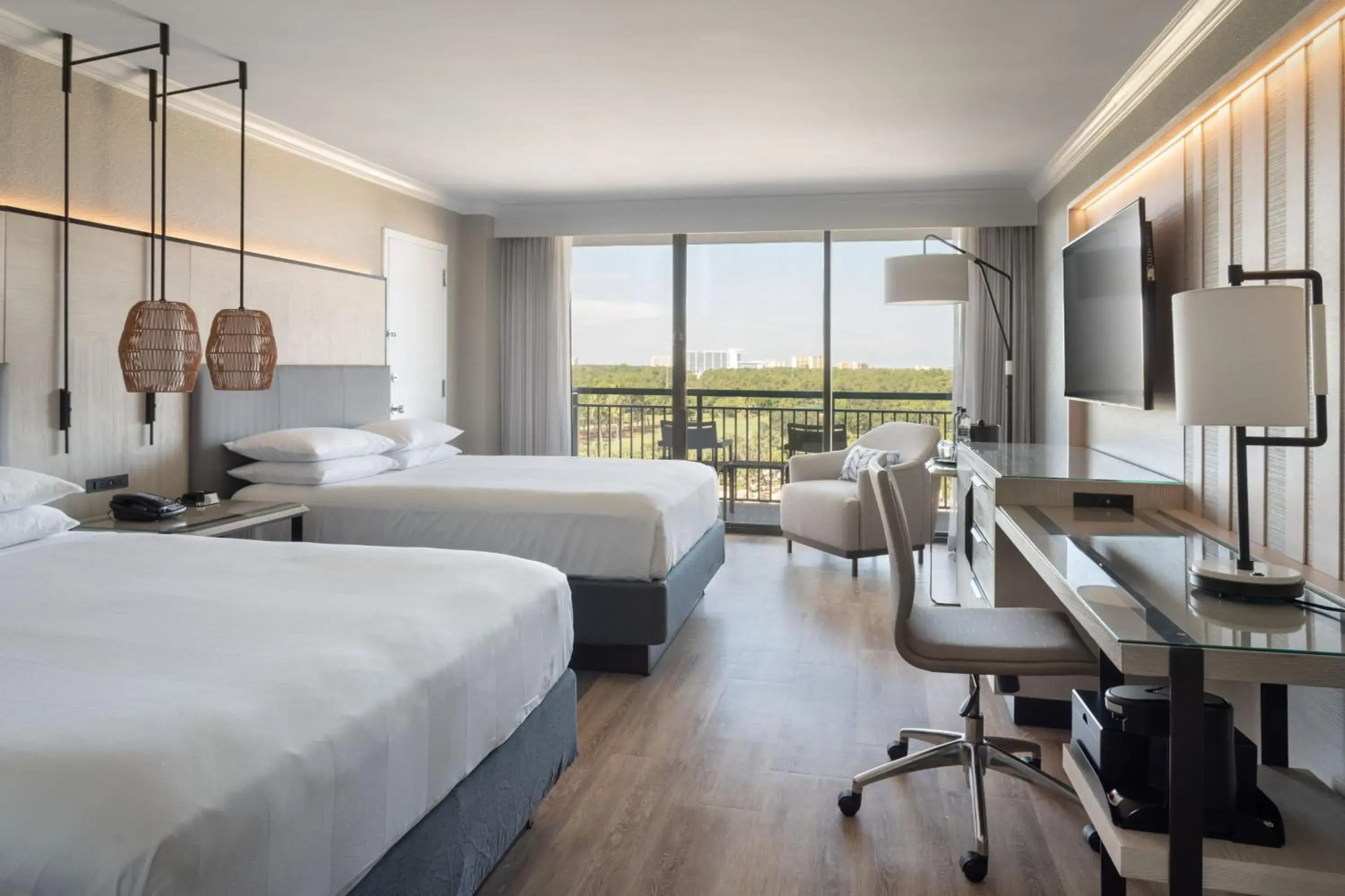 Standard Queen Room with Two Queen Beds in Orlando World Center Marriott Standard Queen Room with Two Queen Beds in Orlando World Center Marriott