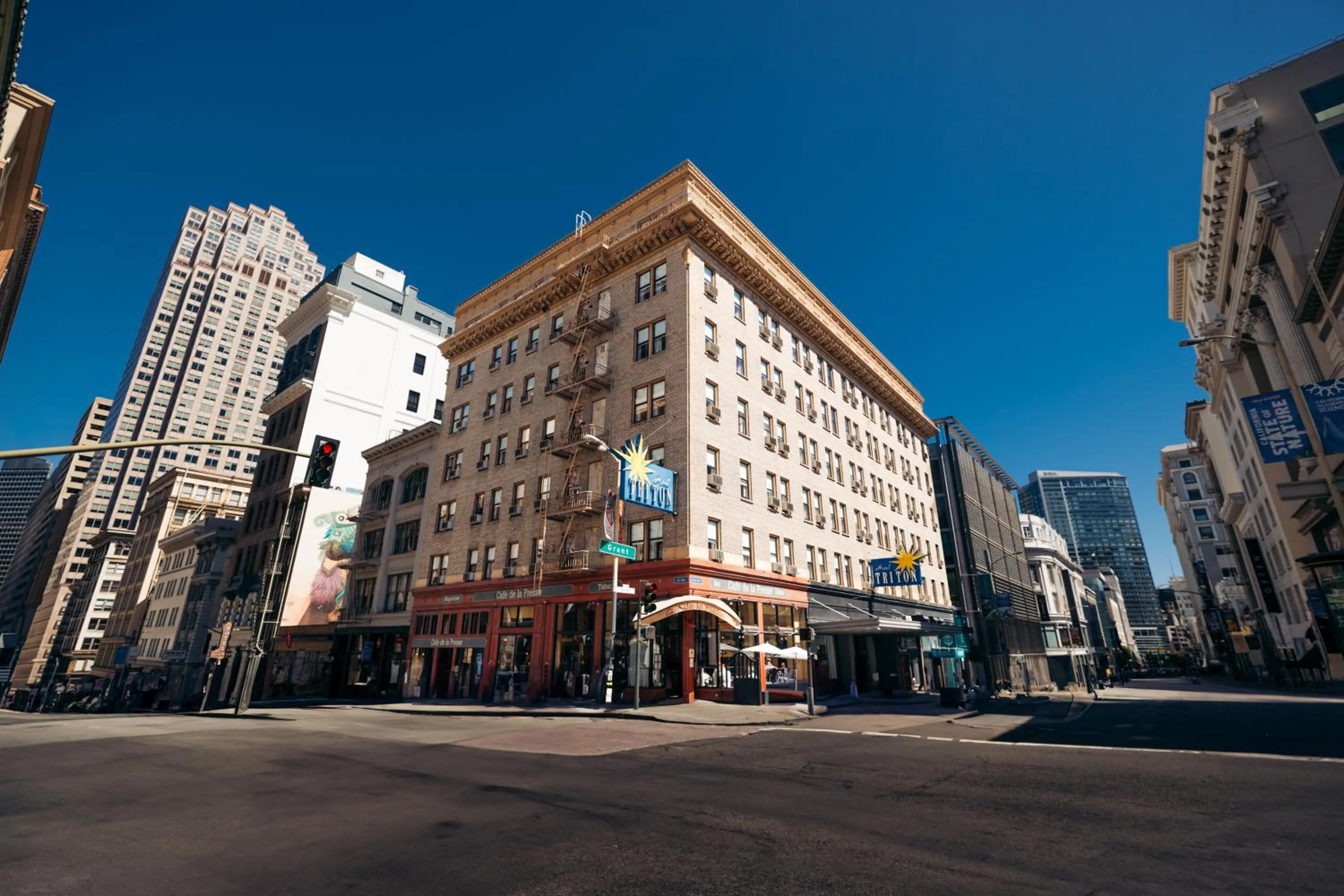 Property building in Hotel Triton