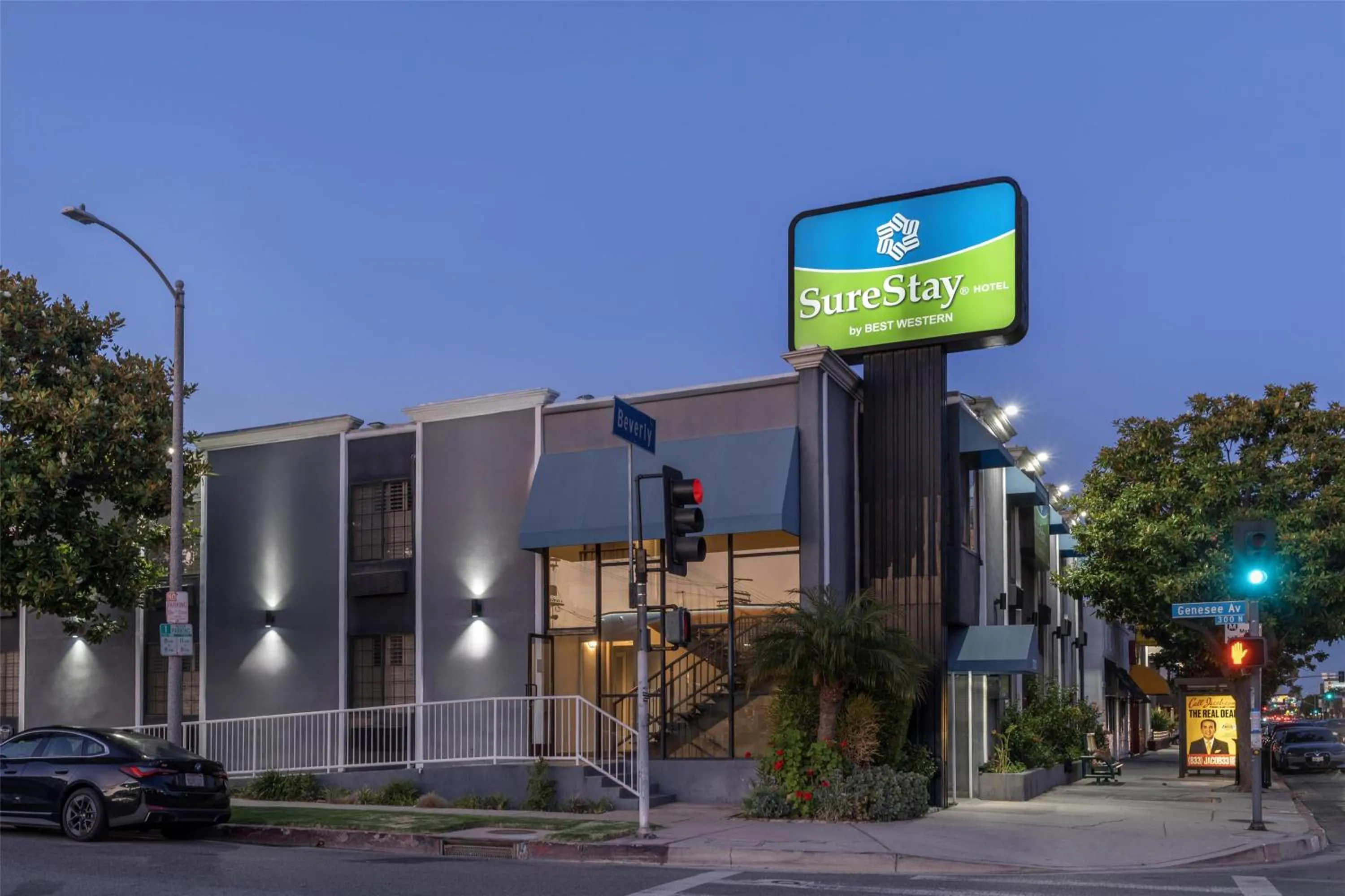 Property building in SureStay Hotel by Best Western Beverly Hills West LA