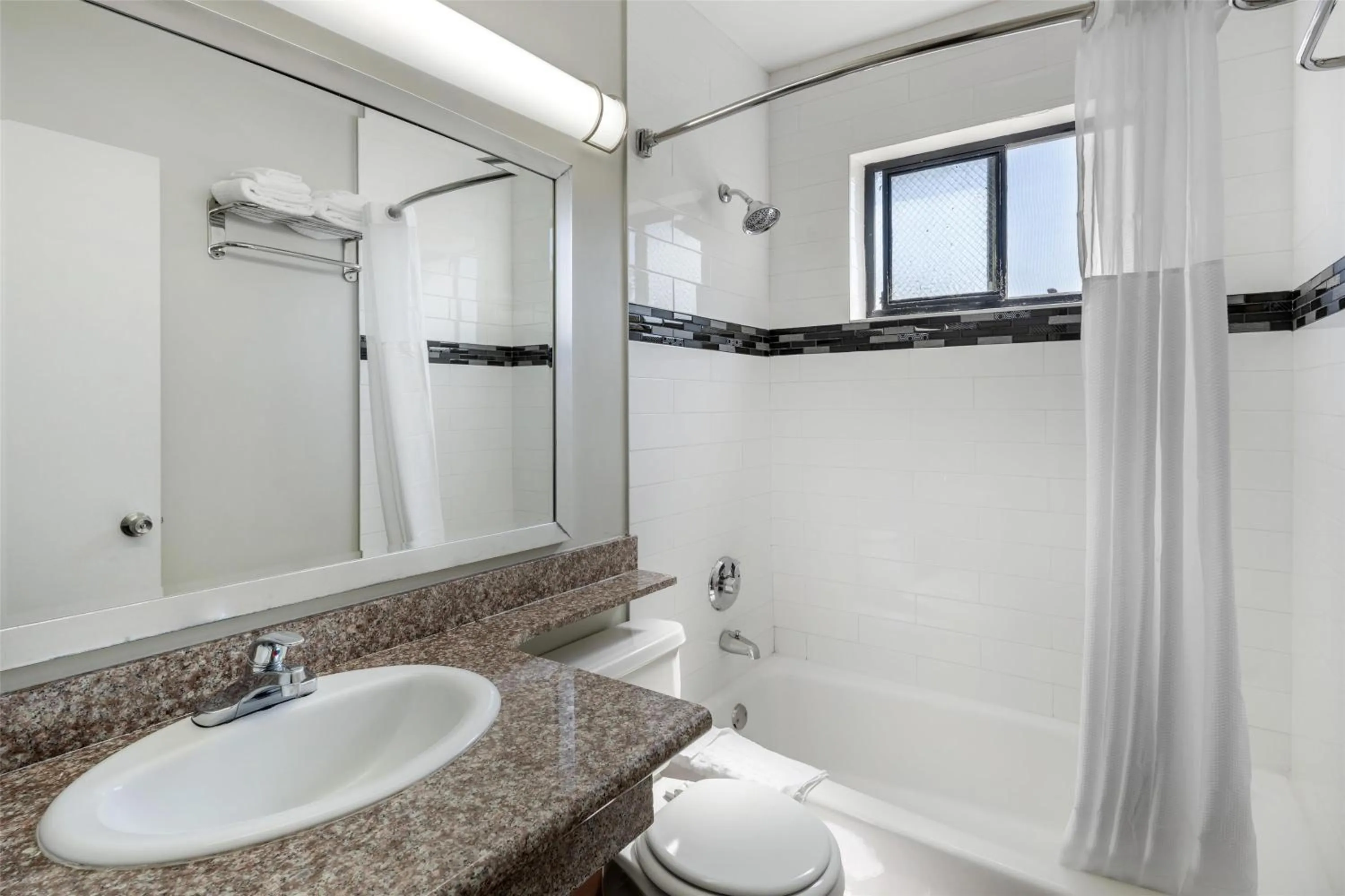 Bathroom in SureStay Hotel by Best Western Beverly Hills West LA