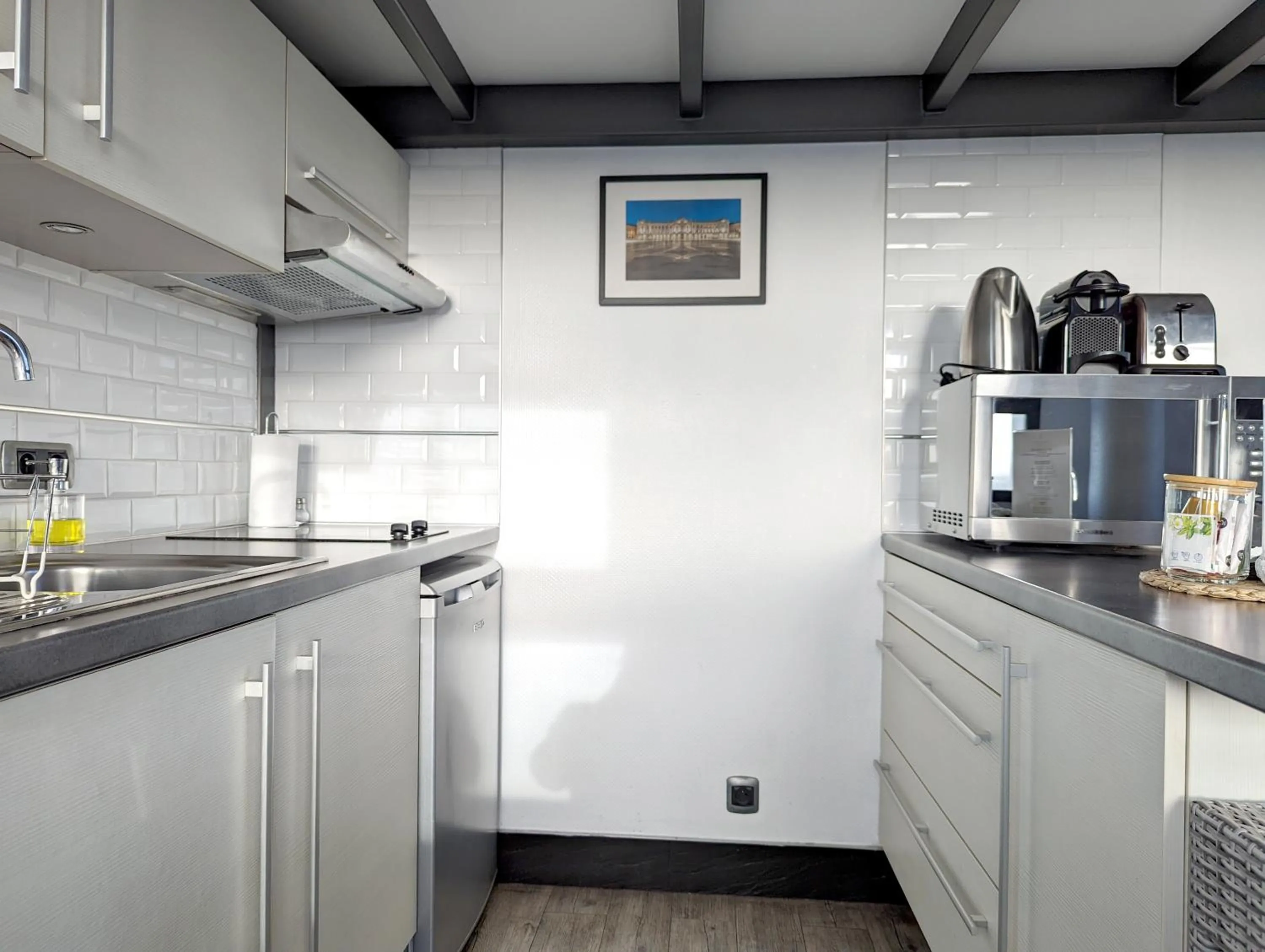 Kitchen or kitchenette in Haut Lofts - Toulouse Centre Ramblas