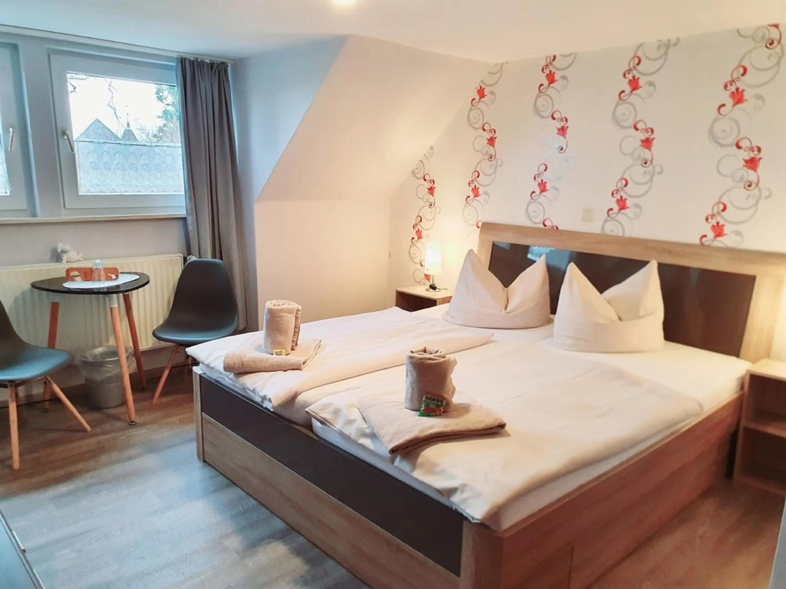 Bedroom, Bed in Hotel Up Diek