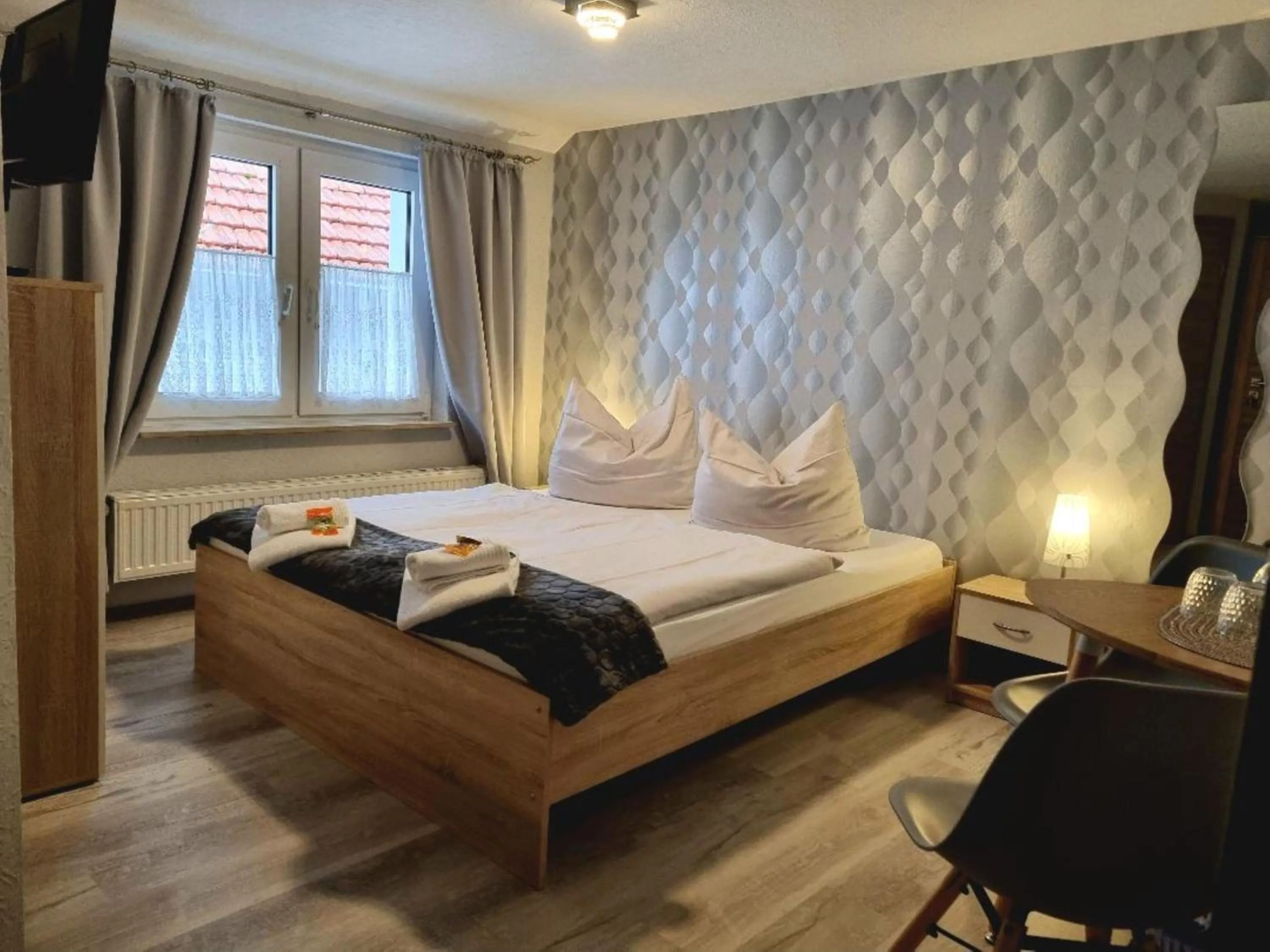 Property building, Bed in Hotel Up Diek