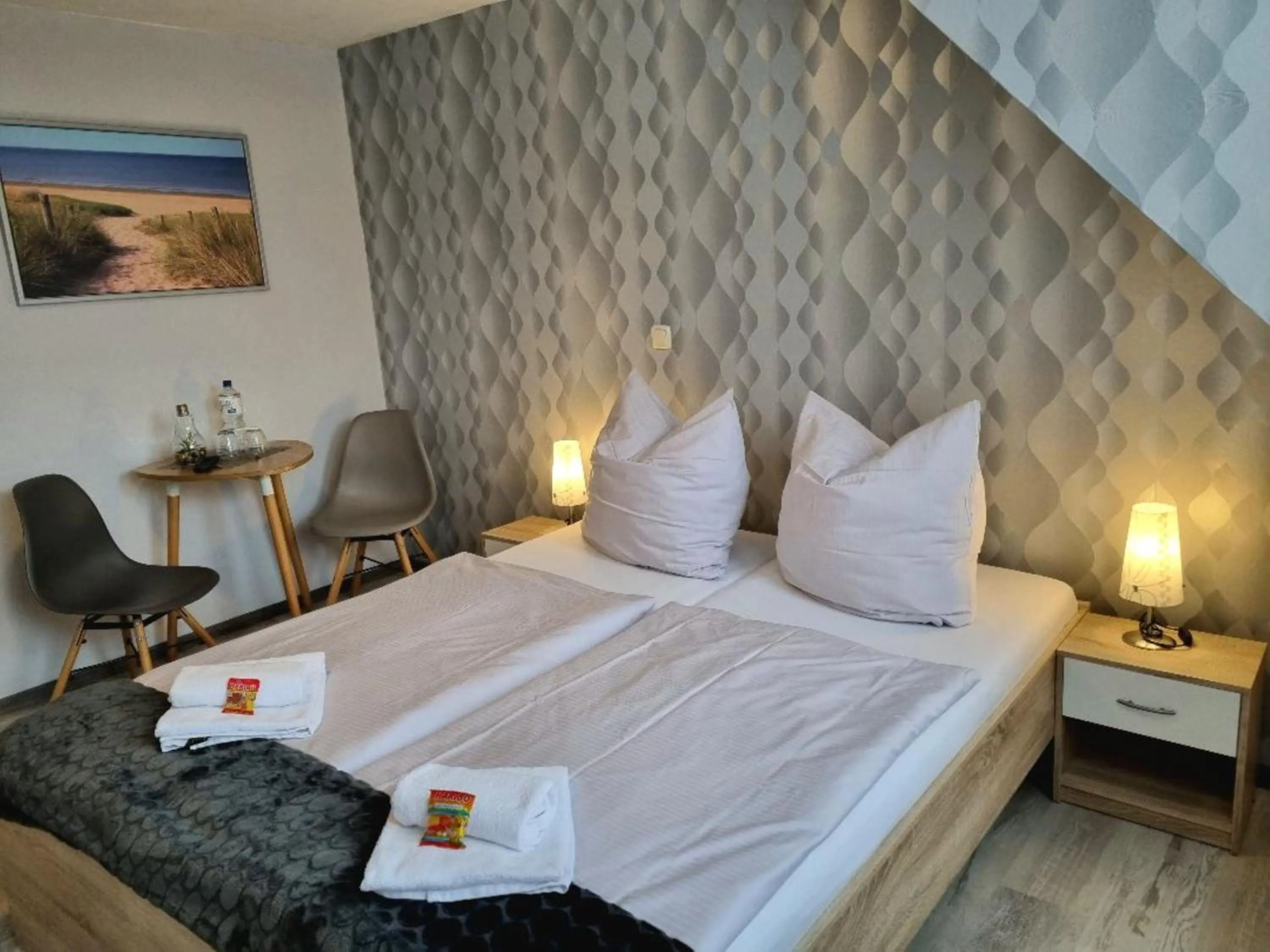 Property building, Bed in Hotel Up Diek