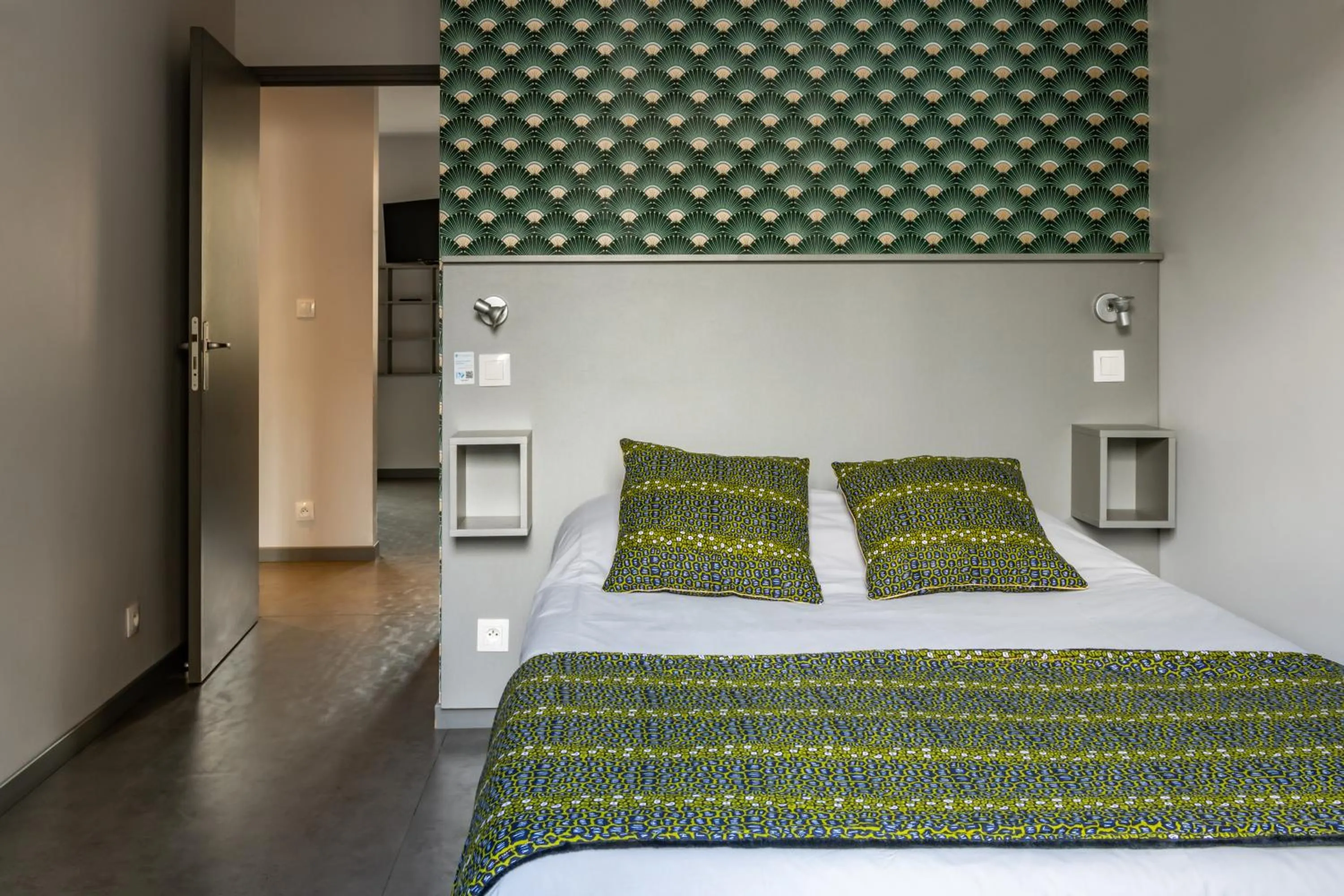 Bed in Smartappart Caen Grusse