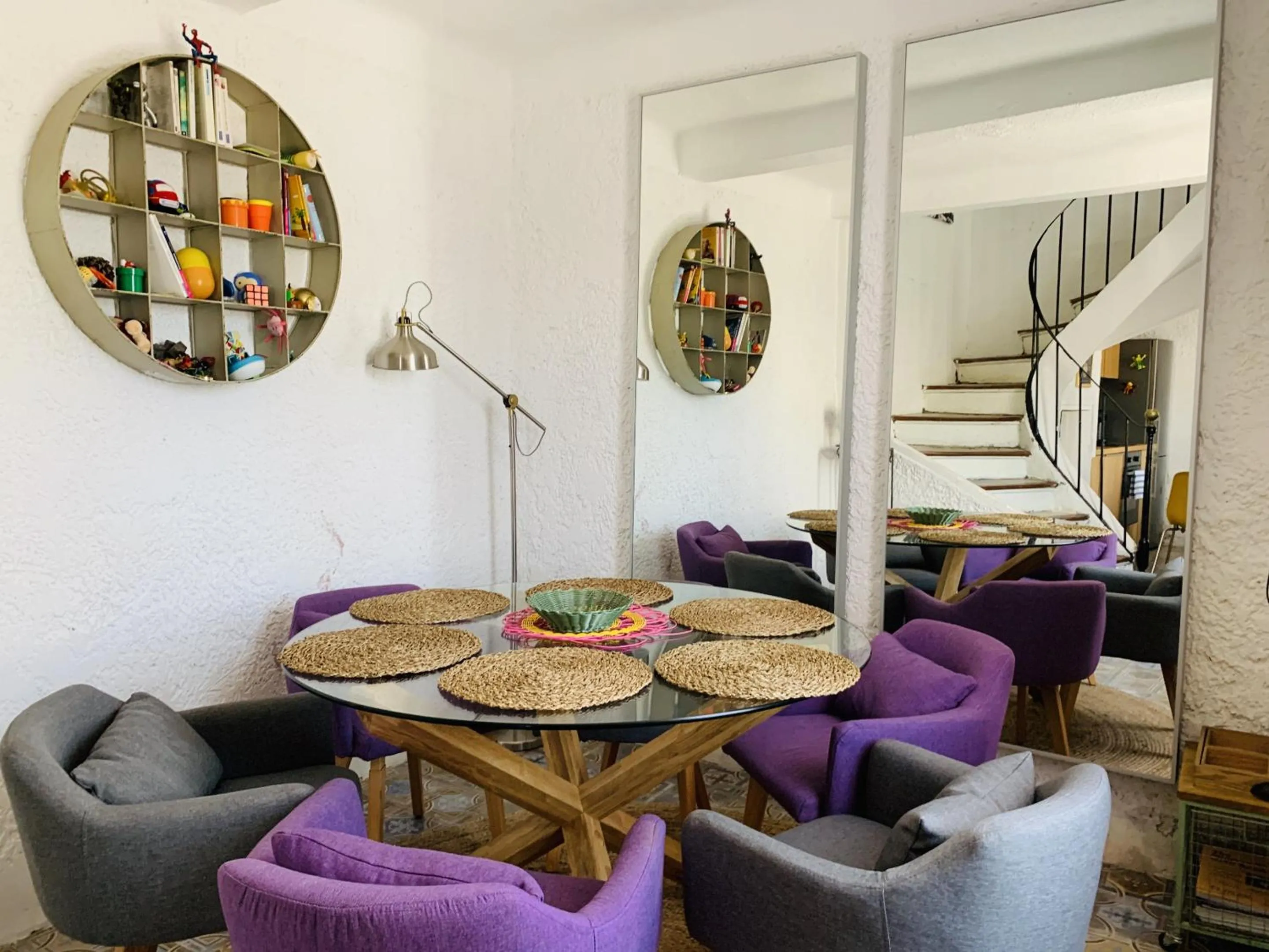 Living room in The Crew House La Ciotat