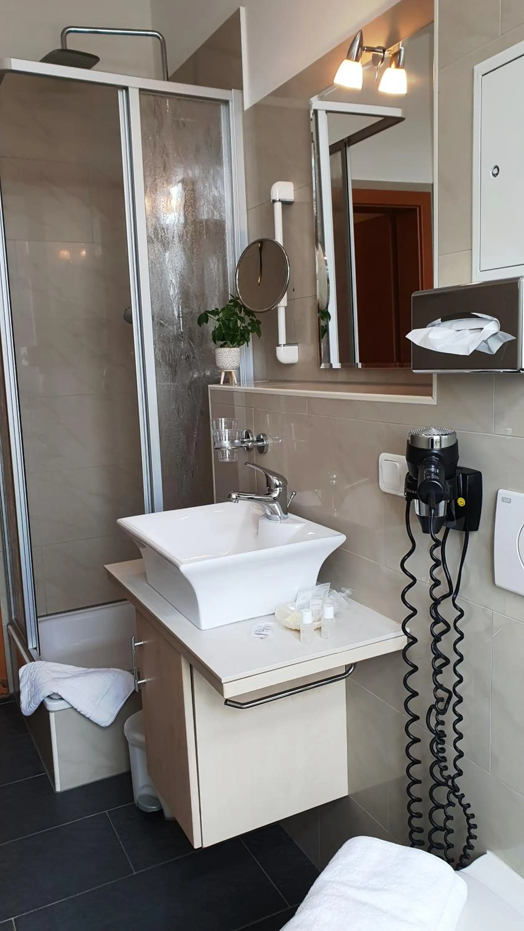 Shower in Hotel Atlas Halle