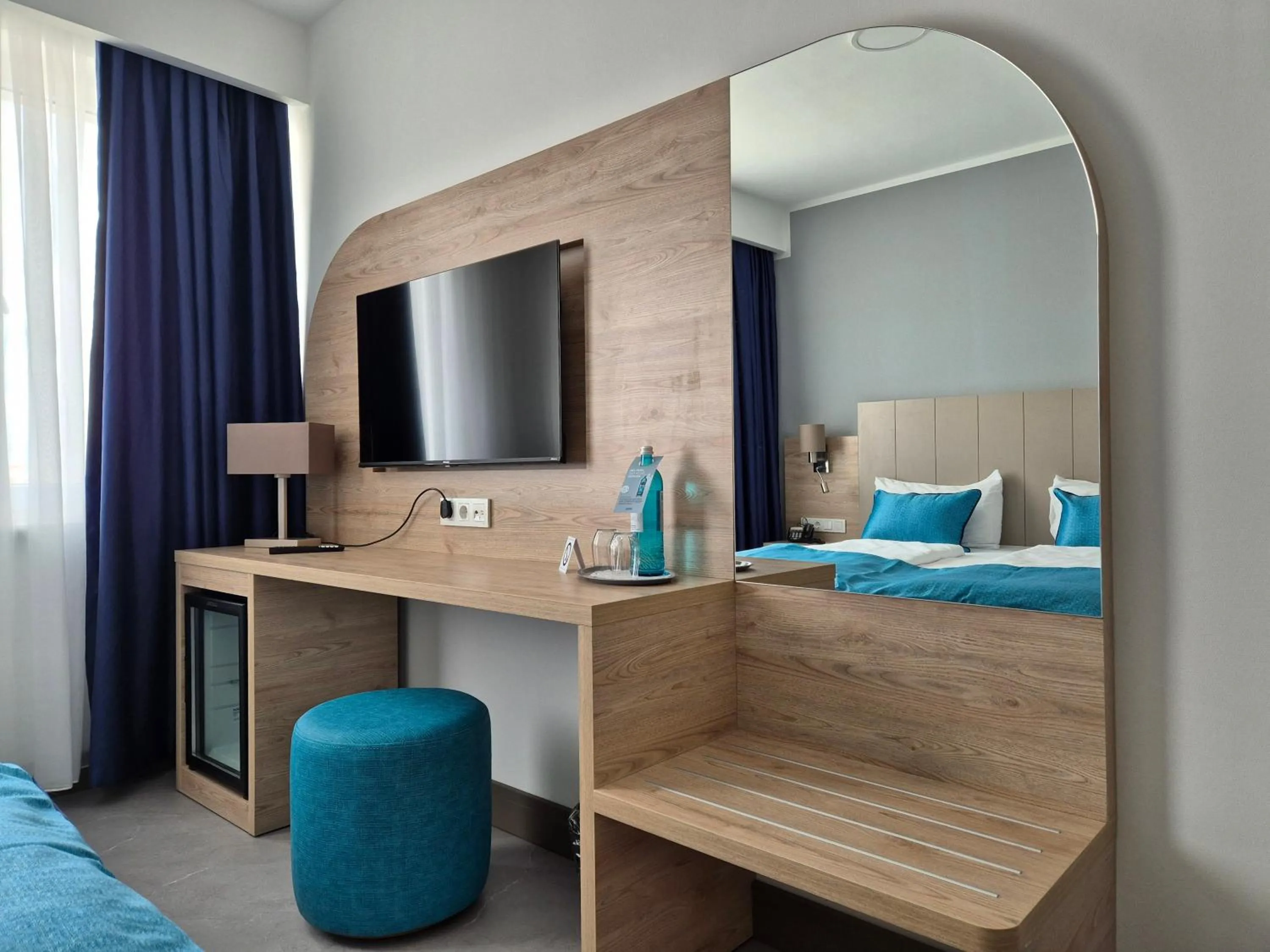 Bed in Hotel Atlas Halle