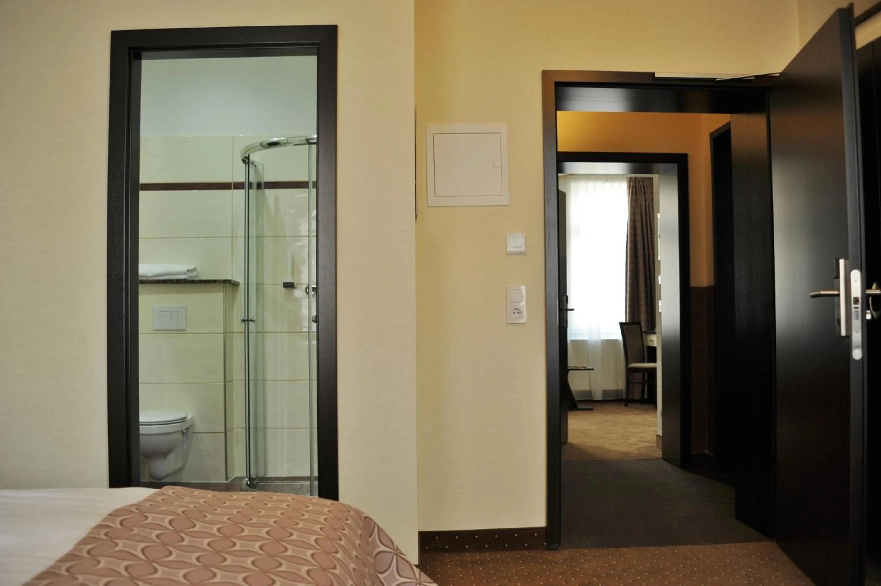 Bed in Hotel Atlas Halle