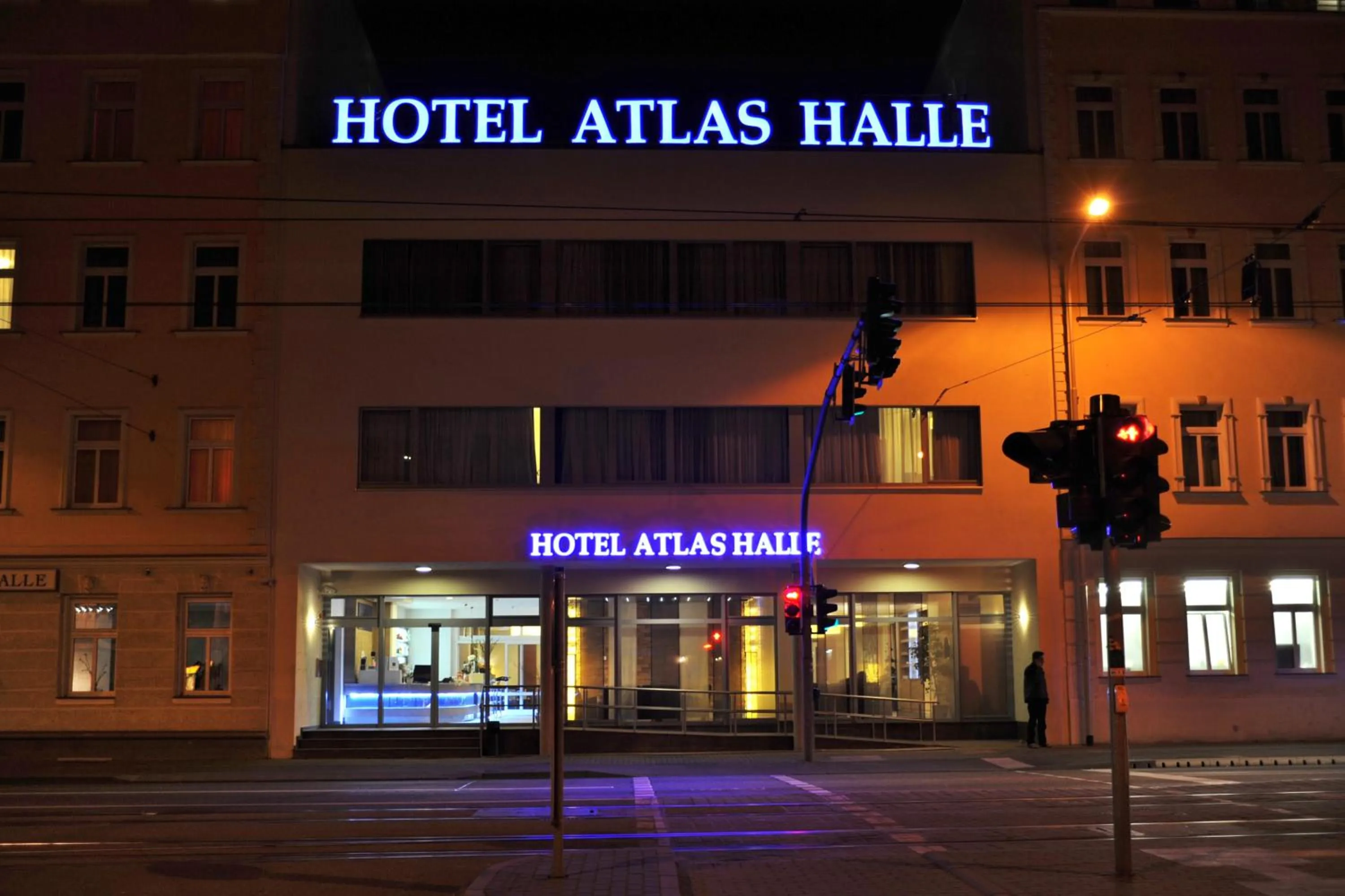 Property building in Hotel Atlas Halle