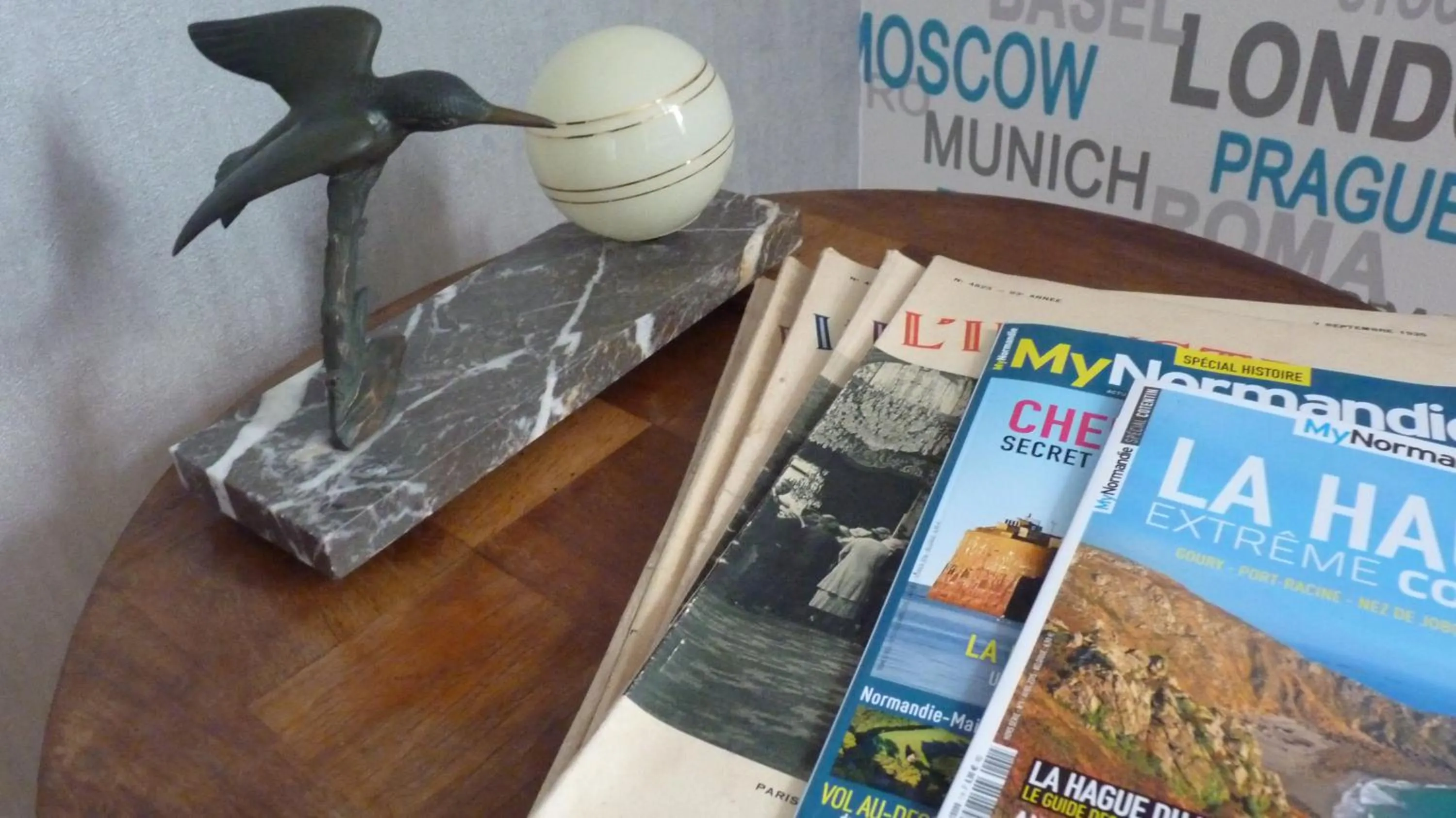 Seating area in La maison des musiciens