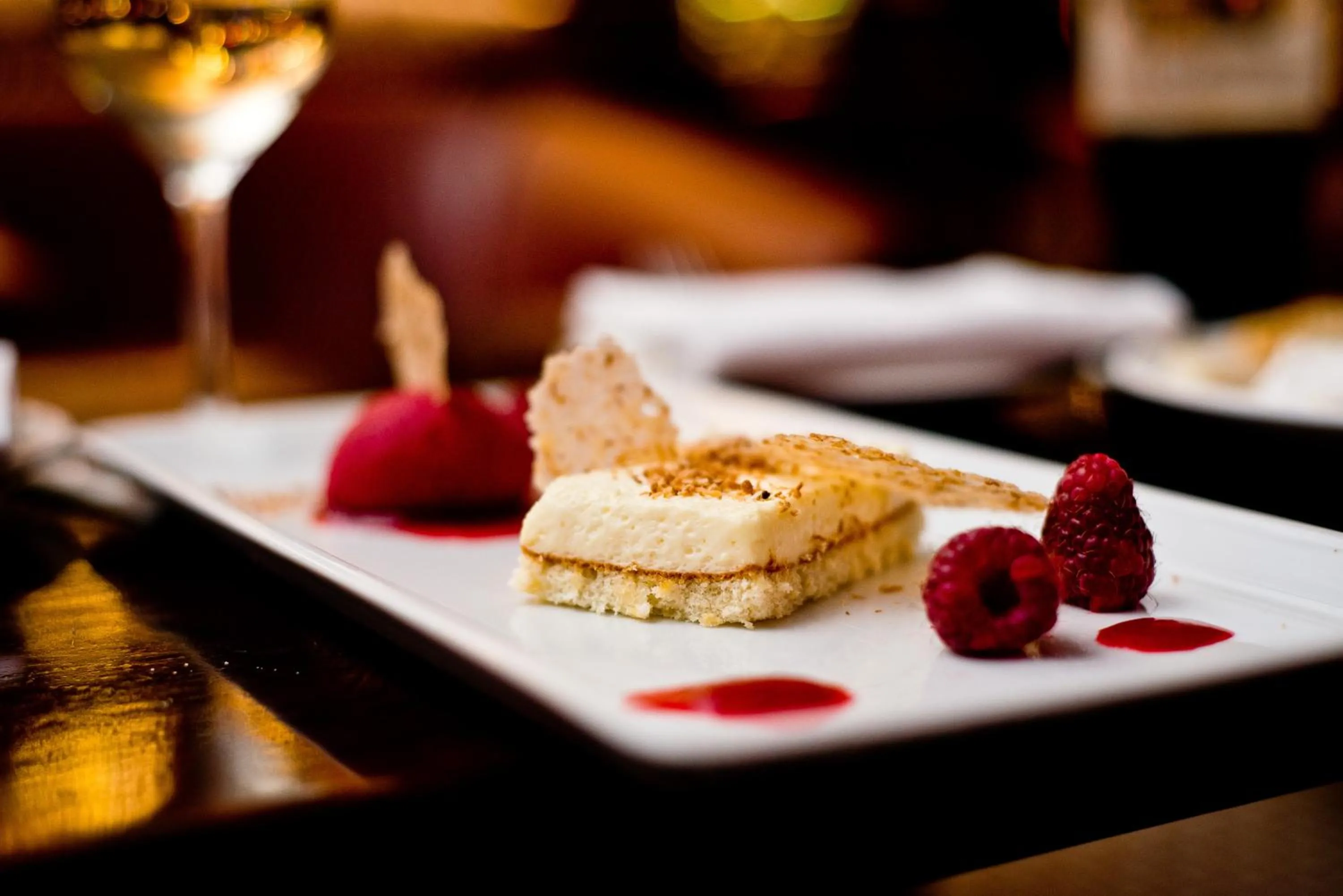 Food close-up in The Lodge @ Harvey's Point