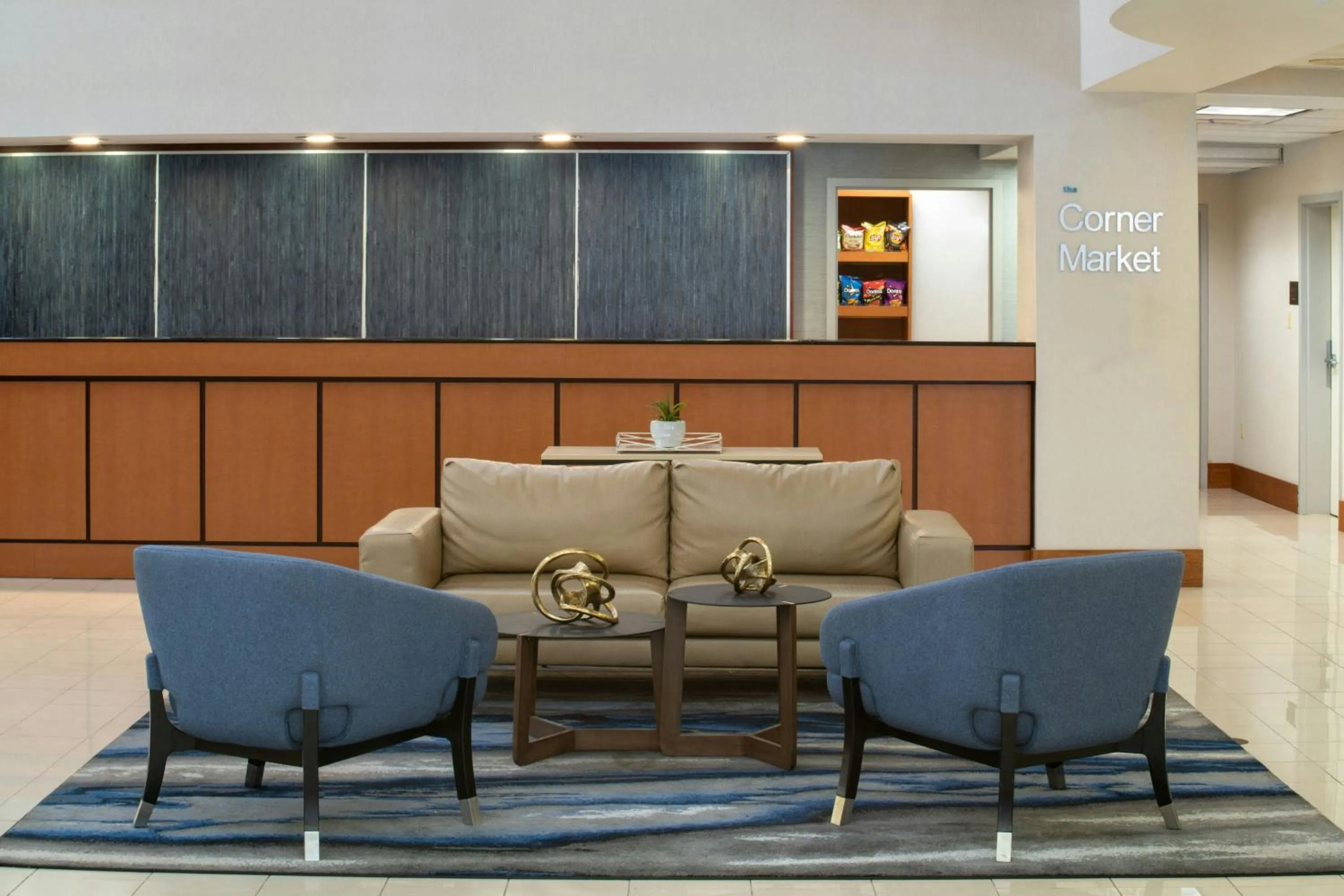 Lobby or reception in Fairfield Inn and Suites Atlanta Airport South/Sullivan Road