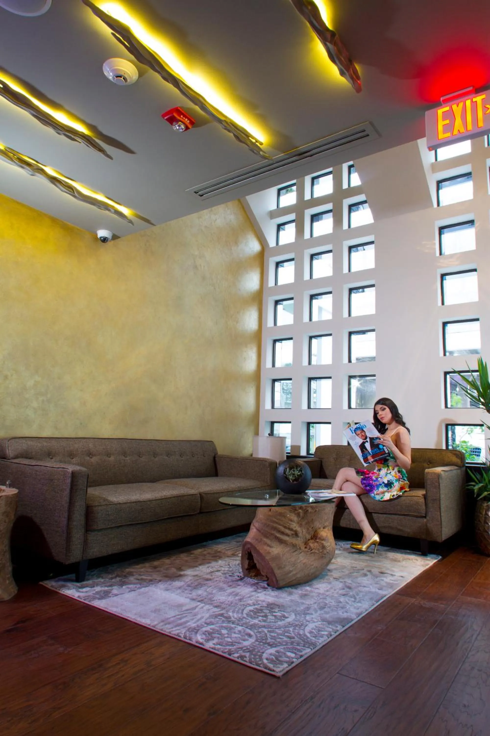 Living room in Isabella Boutique Hotel