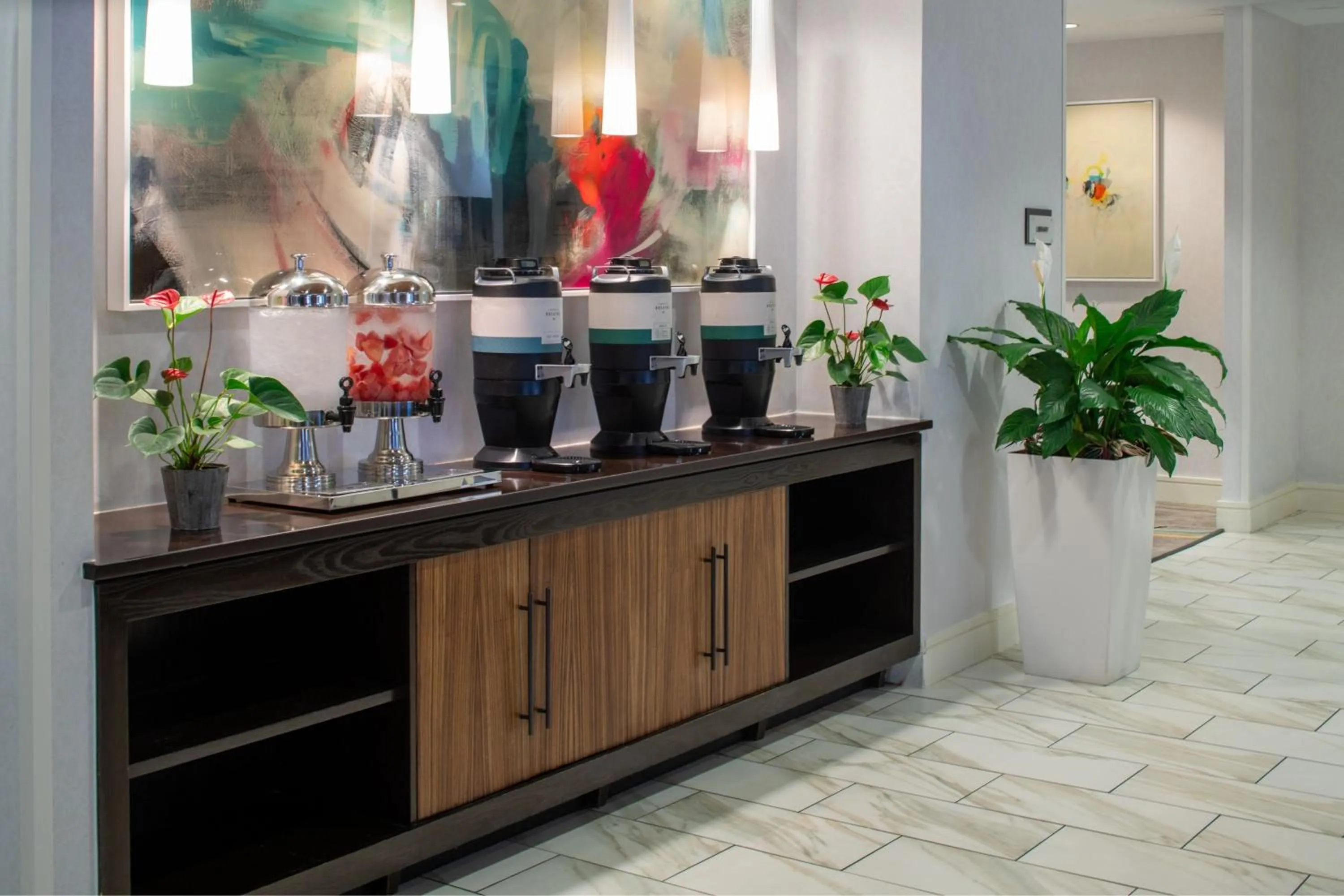 Lobby or reception in SpringHill Suites by Marriott Orlando Convention Center