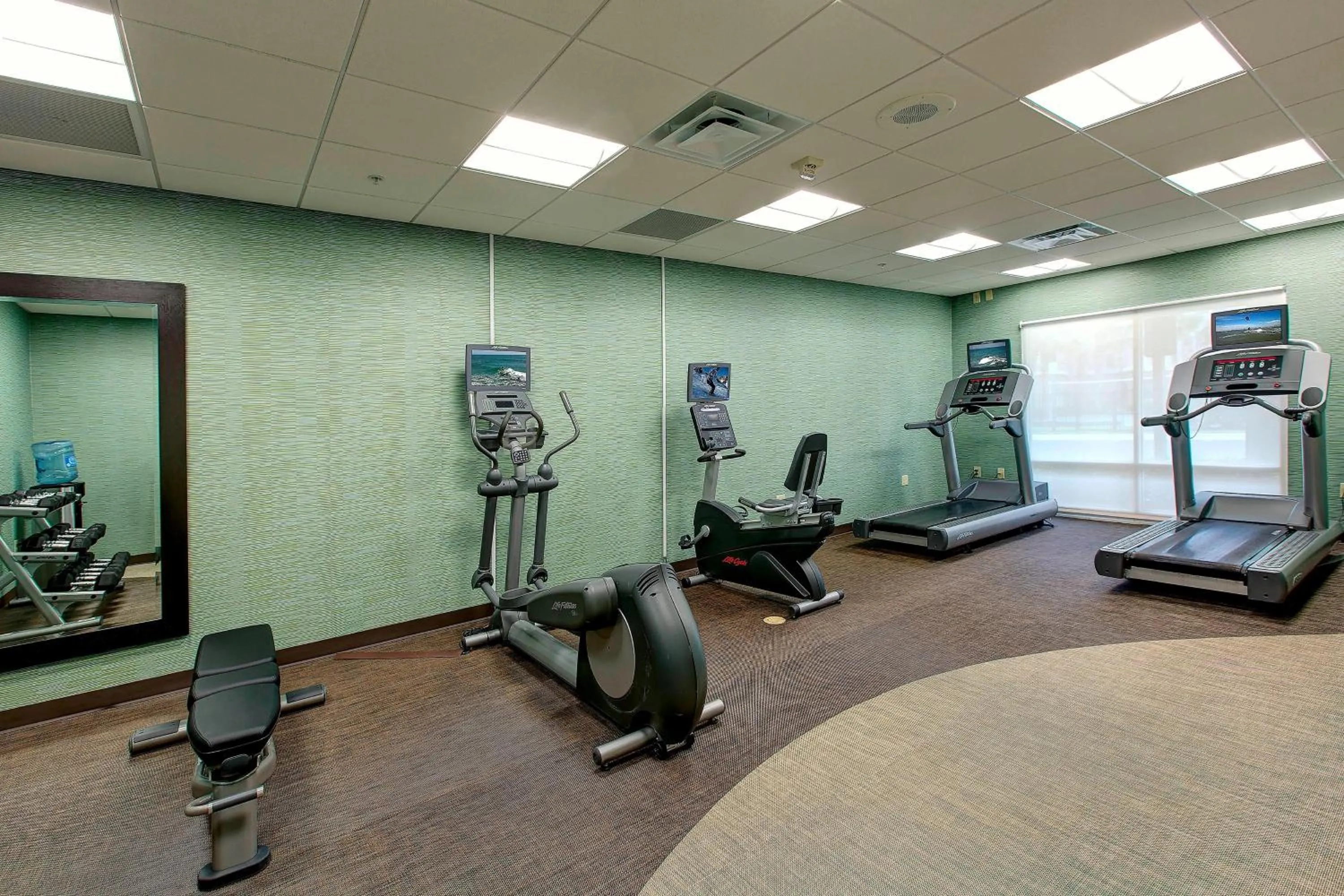 Fitness centre/facilities in SpringHill Suites by Marriott Orlando Convention Center
