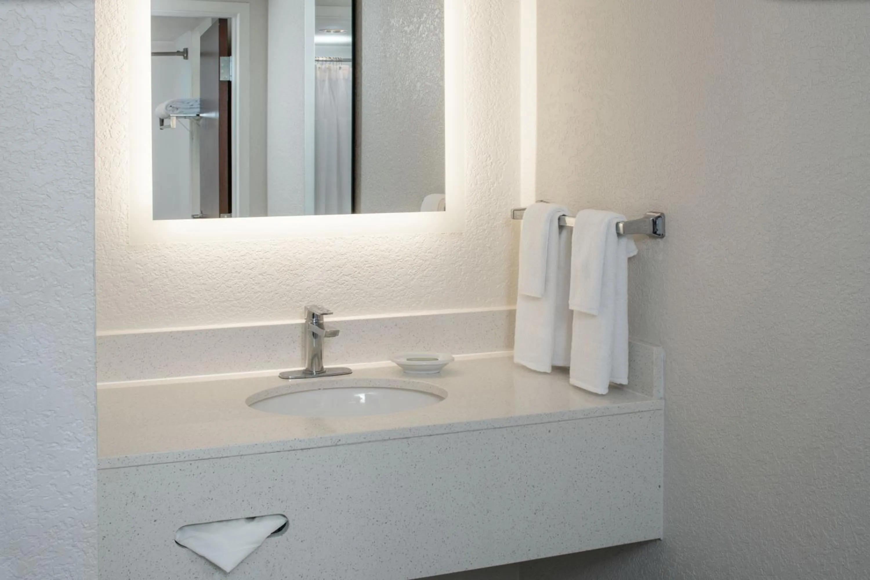 Bathroom in SpringHill Suites by Marriott Orlando Convention Center