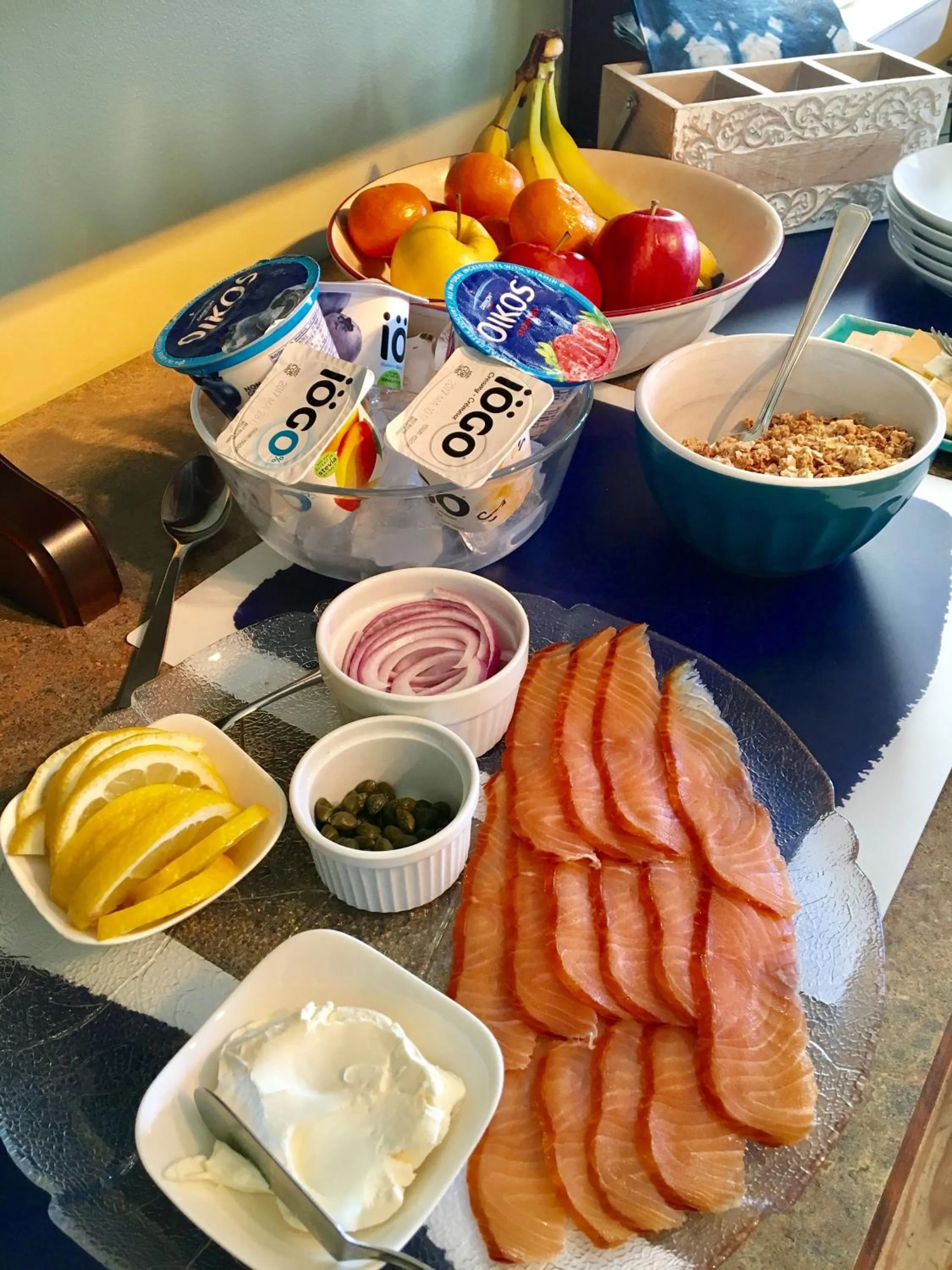 Food close-up in Treadwell Inn