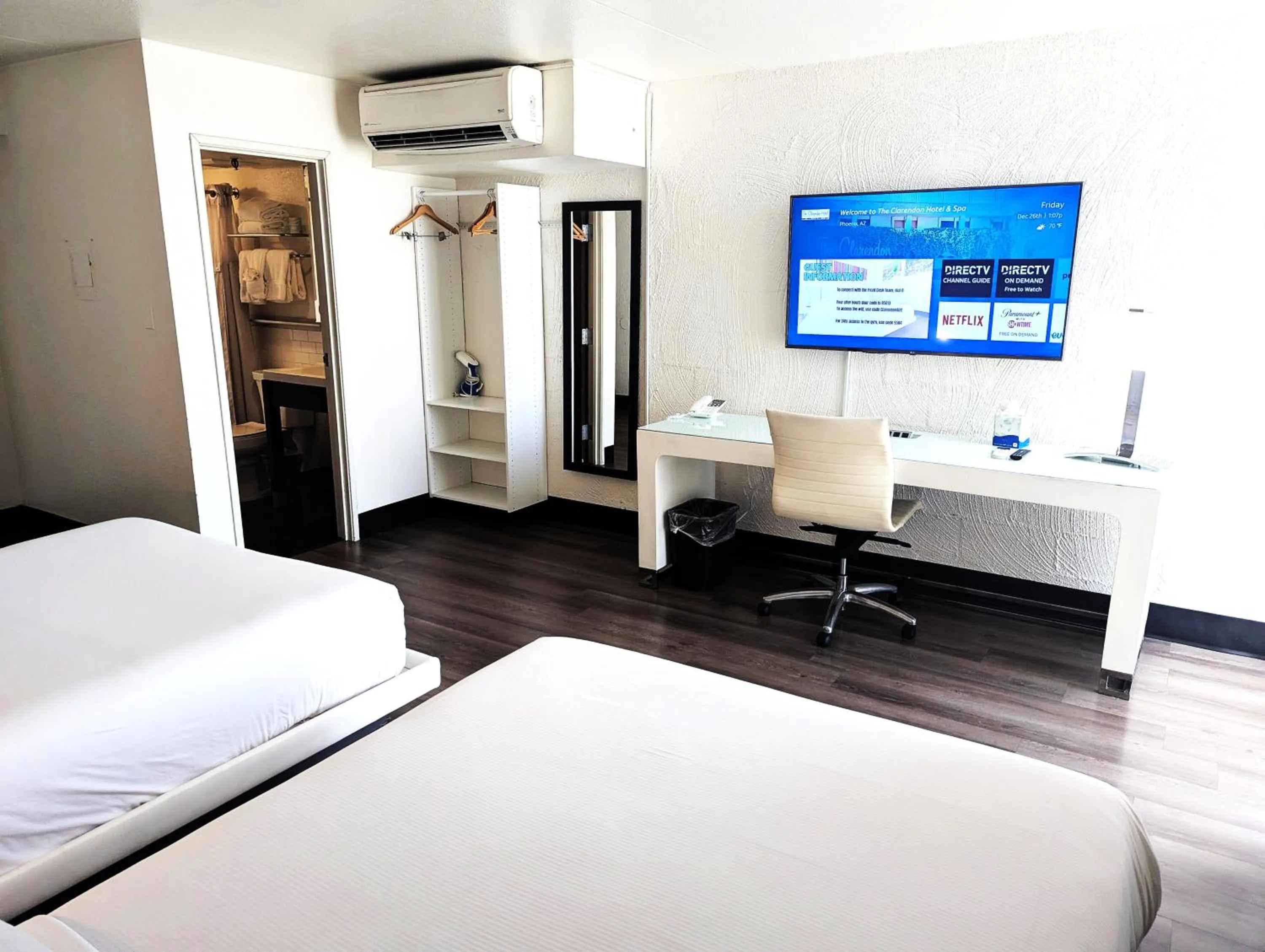 Bedroom, Bed in The Clarendon Hotel & Spa, BW Signature Collection