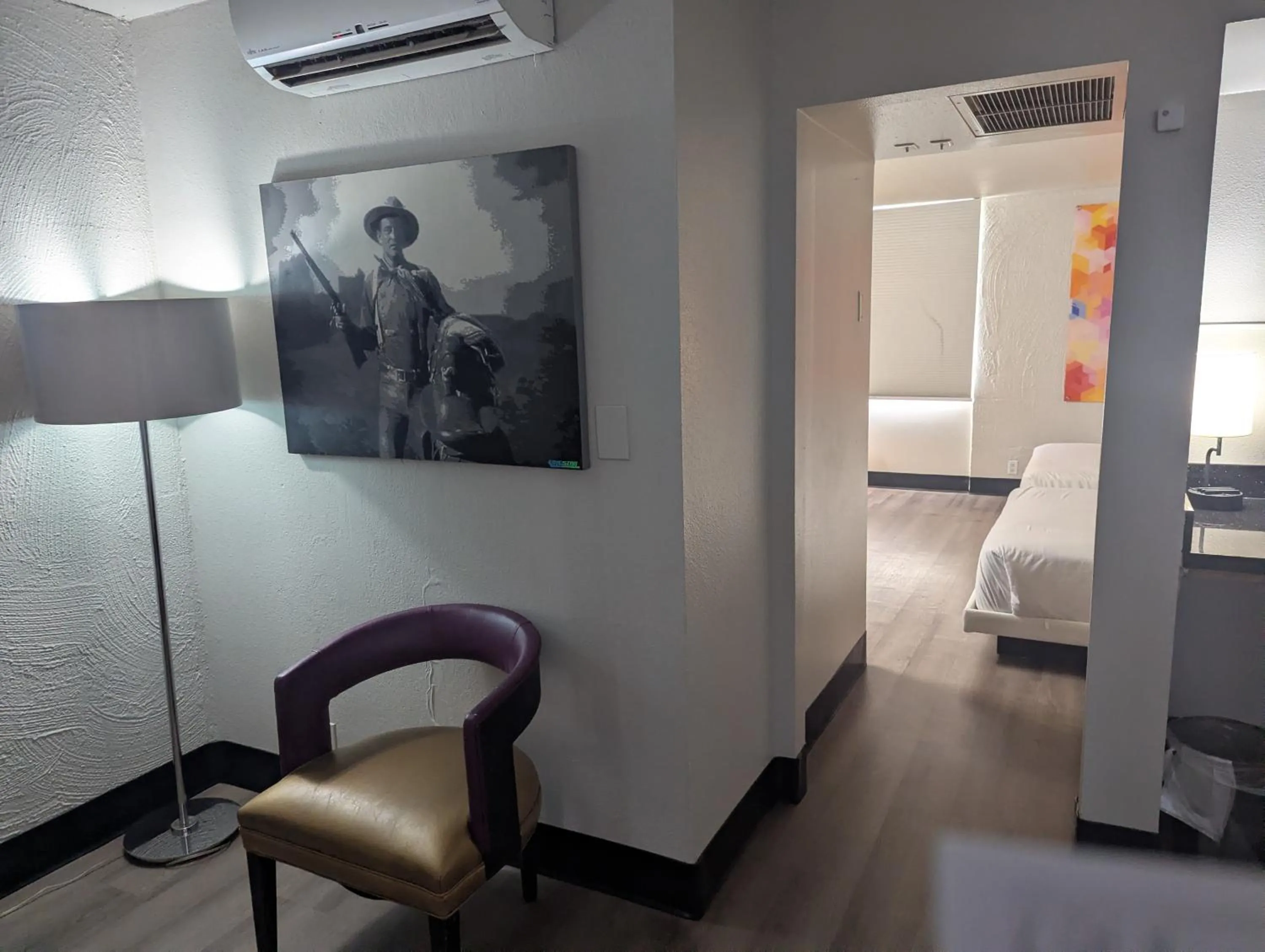 Seating area, Bed in The Clarendon Hotel & Spa, BW Signature Collection