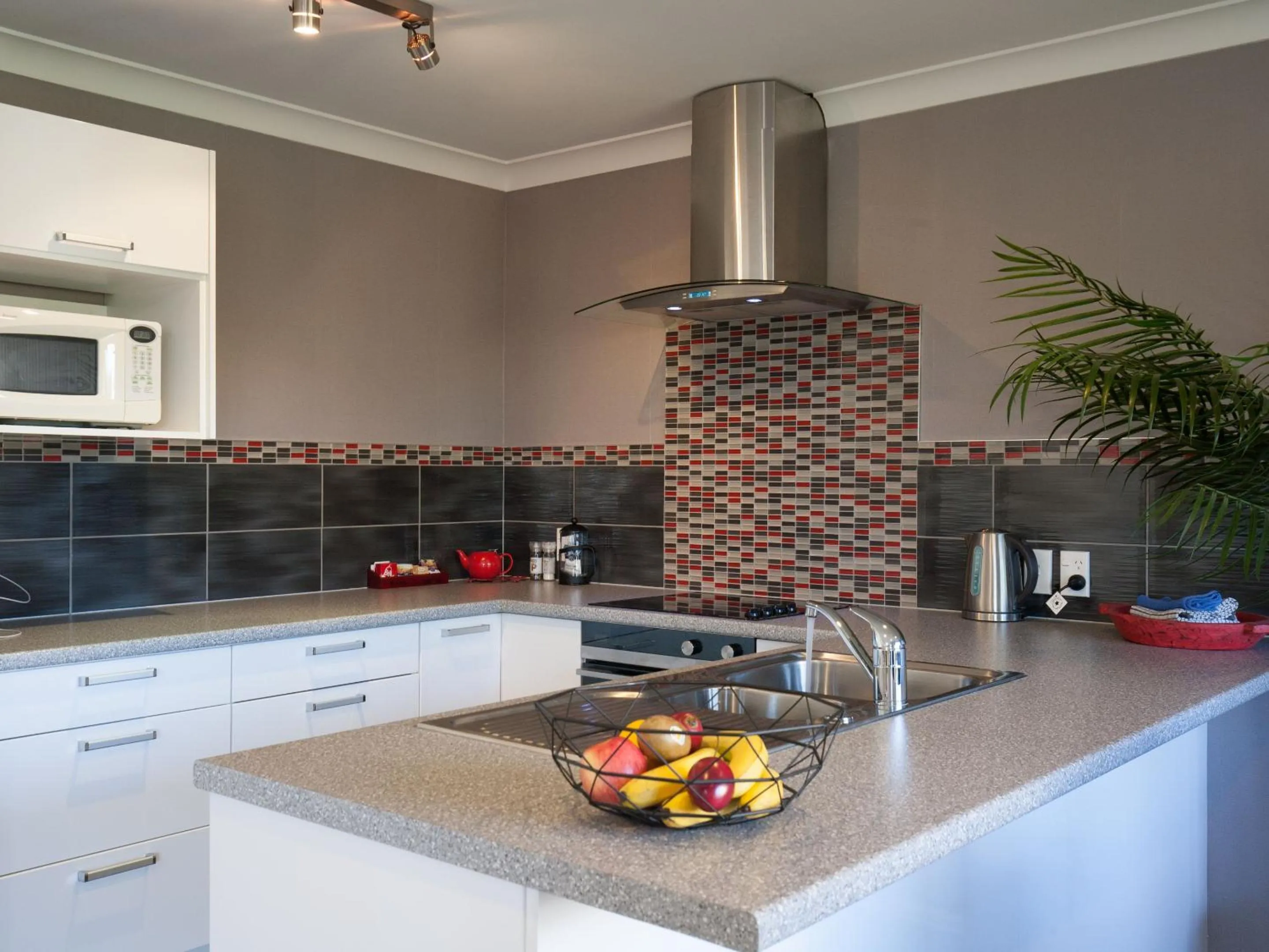 kitchen in Pacific Palms Resort