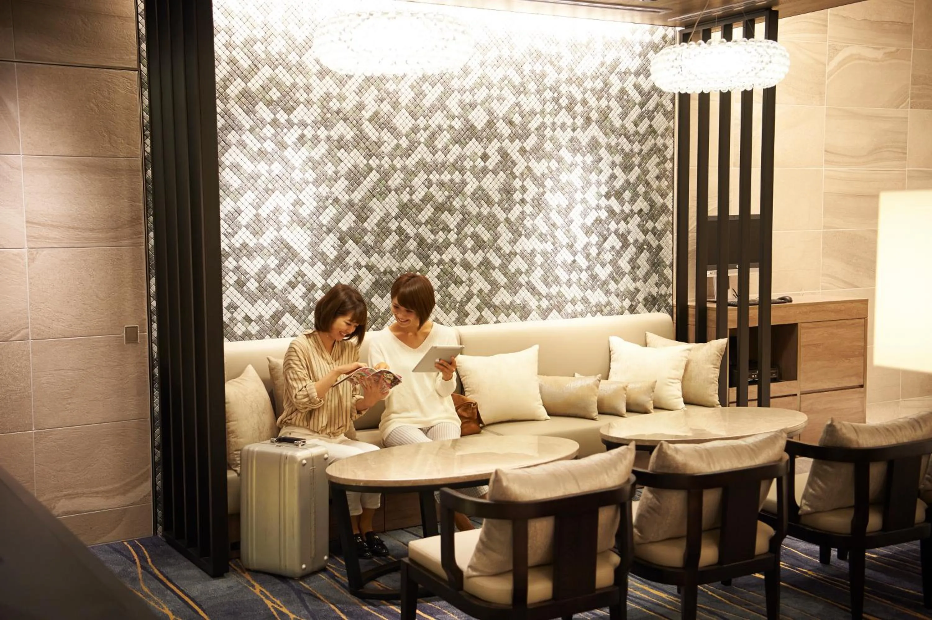 Lobby or reception in Sotetsu Fresa Inn Ginza-Nanachome