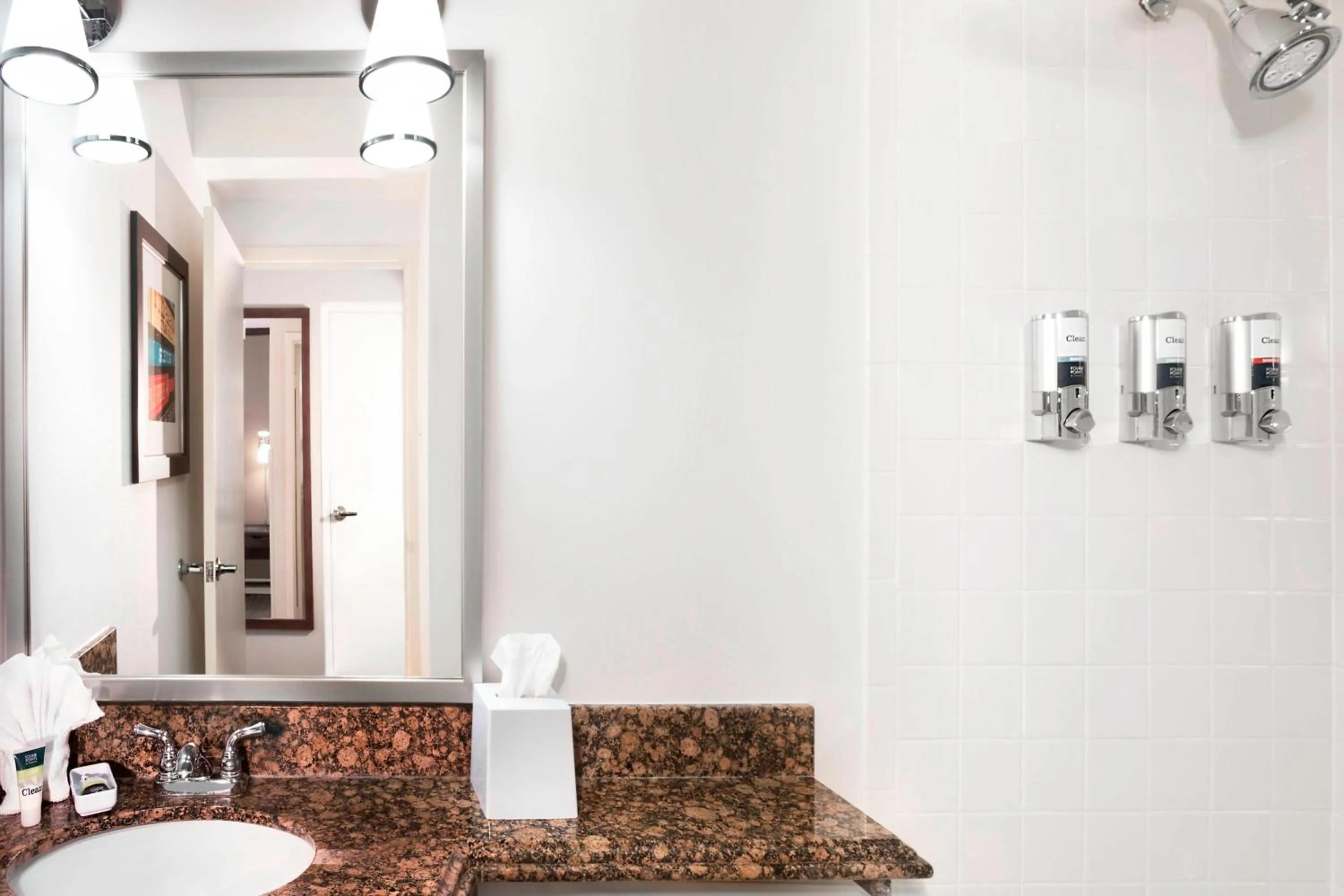 Bathroom in Four Points by Sheraton Kansas City Airport