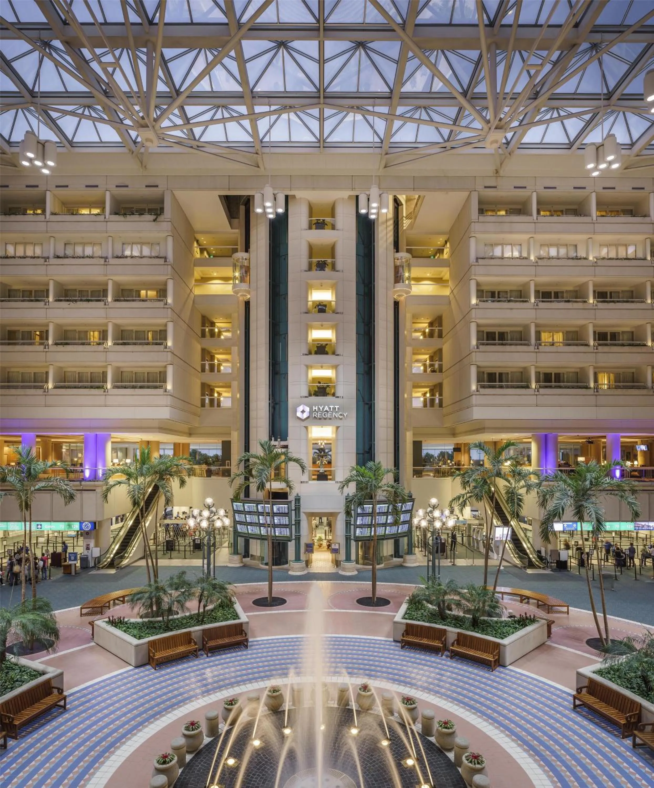 Lobby or reception in Hyatt Regency Orlando International Airport Hotel