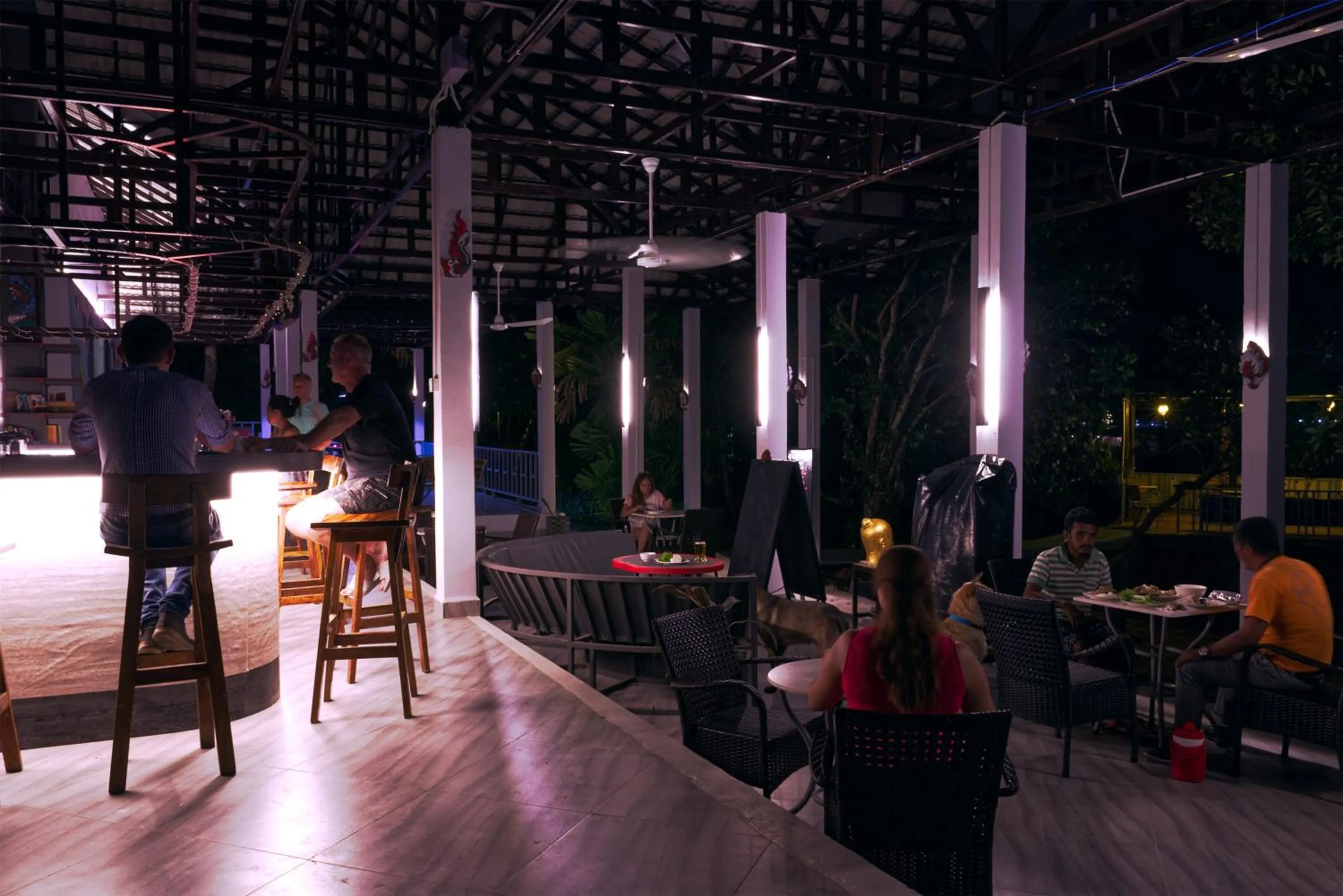 Staff in Samloem Laguna Resort