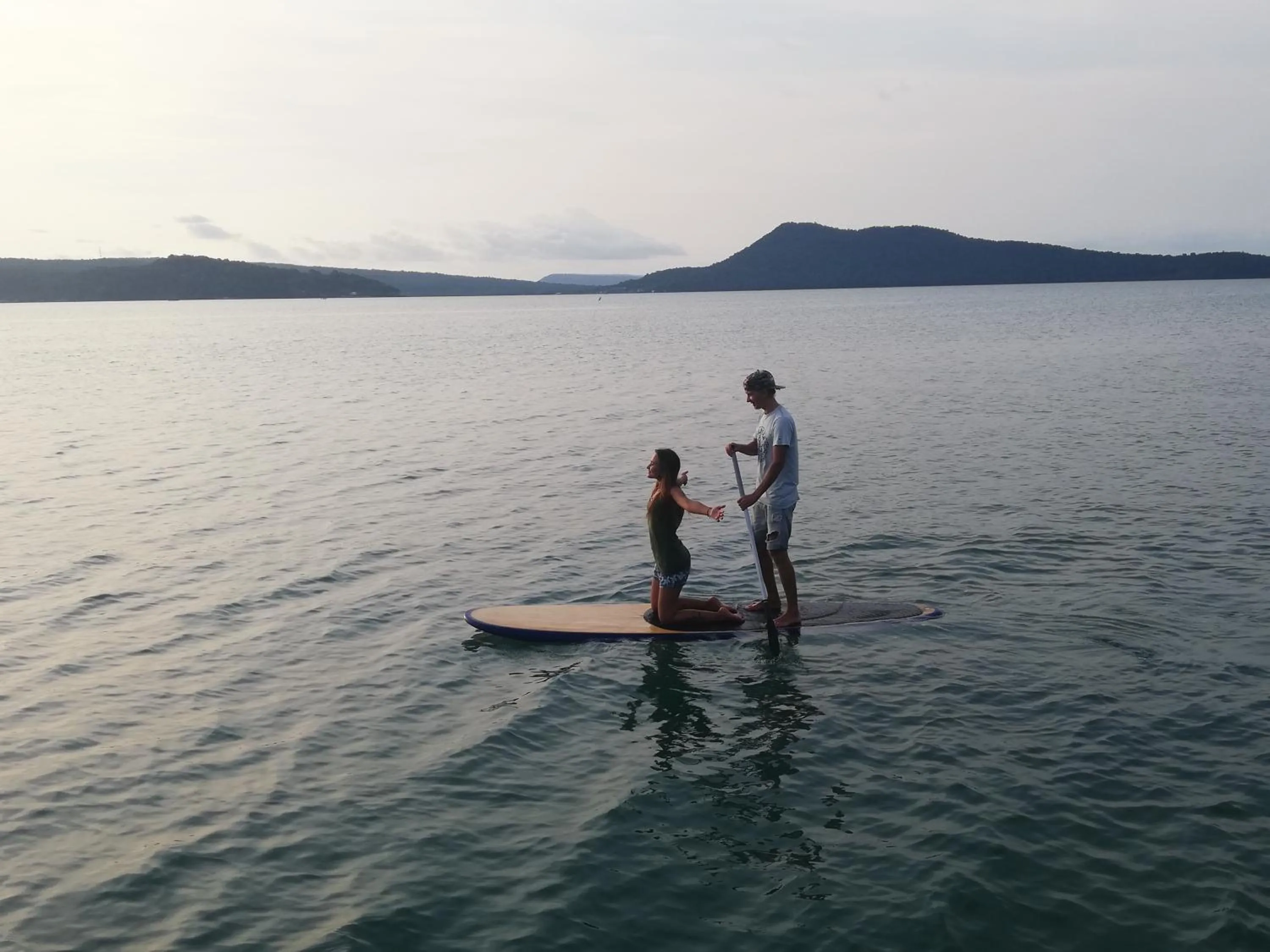 People in Samloem Laguna Resort