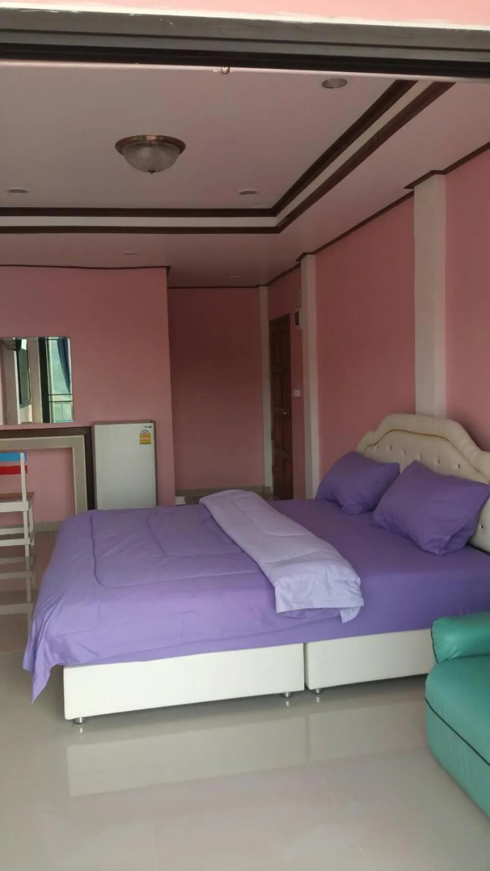 Bed in Ocean View Resort - Koh Sichang