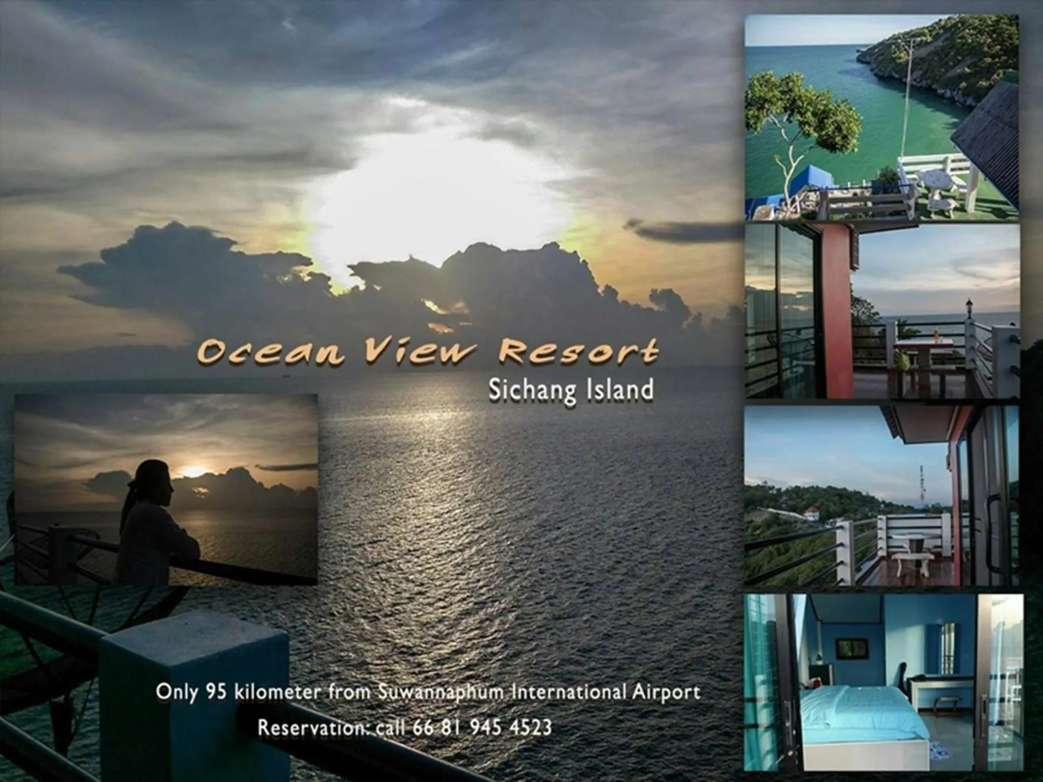 Property building in Ocean View Resort - Koh Sichang