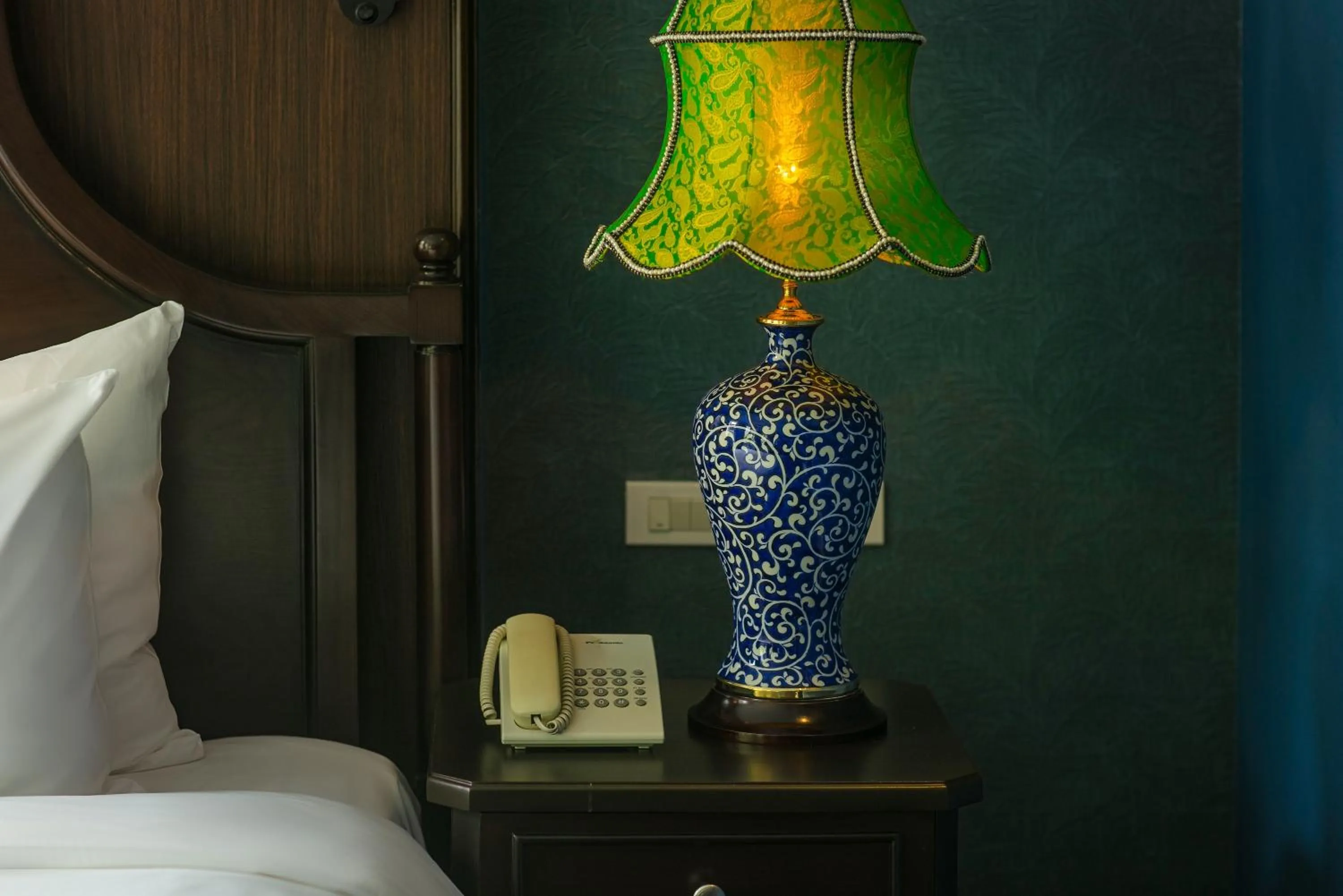 Decorative detail, Bed in O'Gallery Premier Hotel & Spa