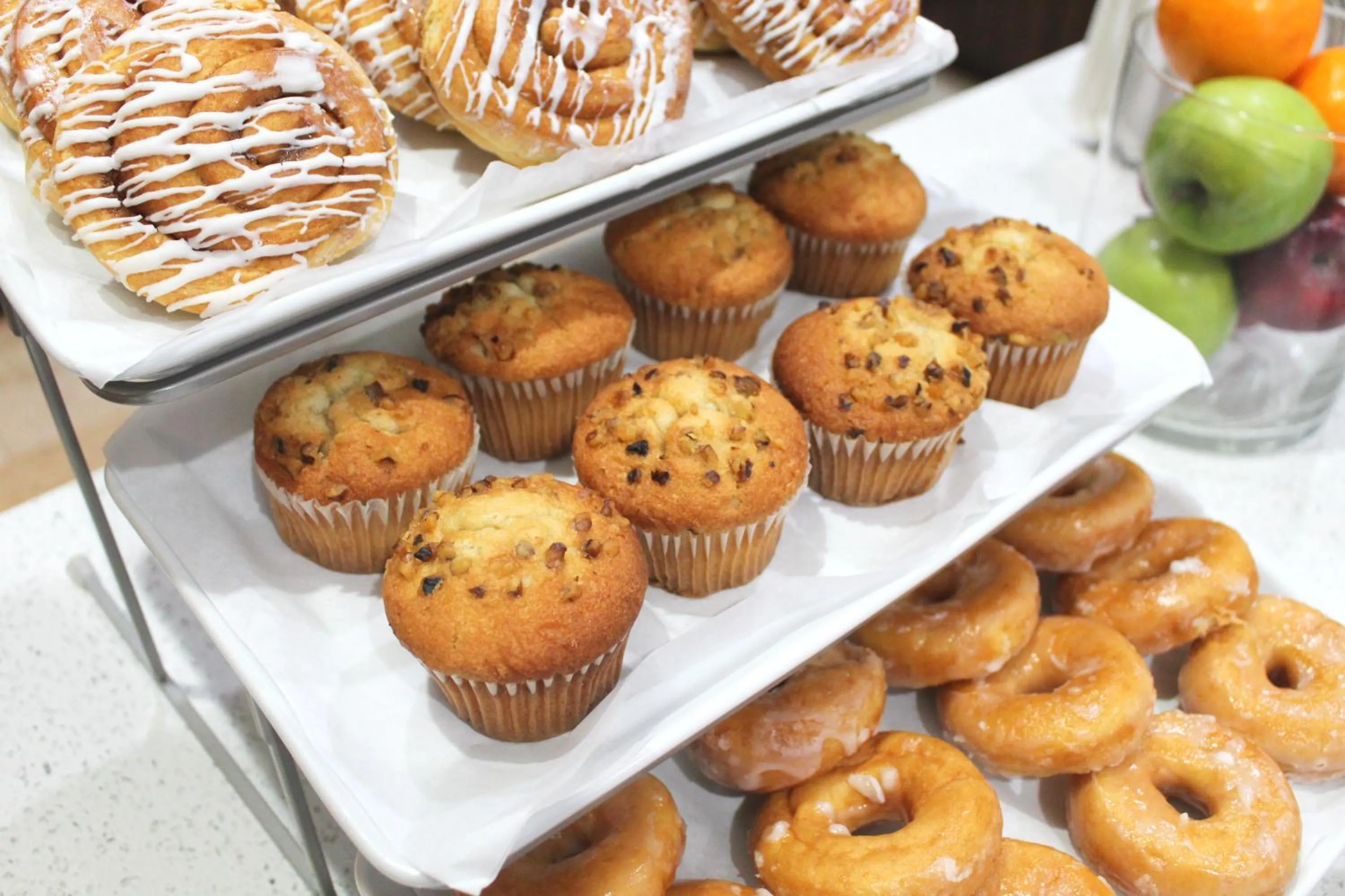 Buffet breakfast in Nuvo Suites Hotel - Miami Doral