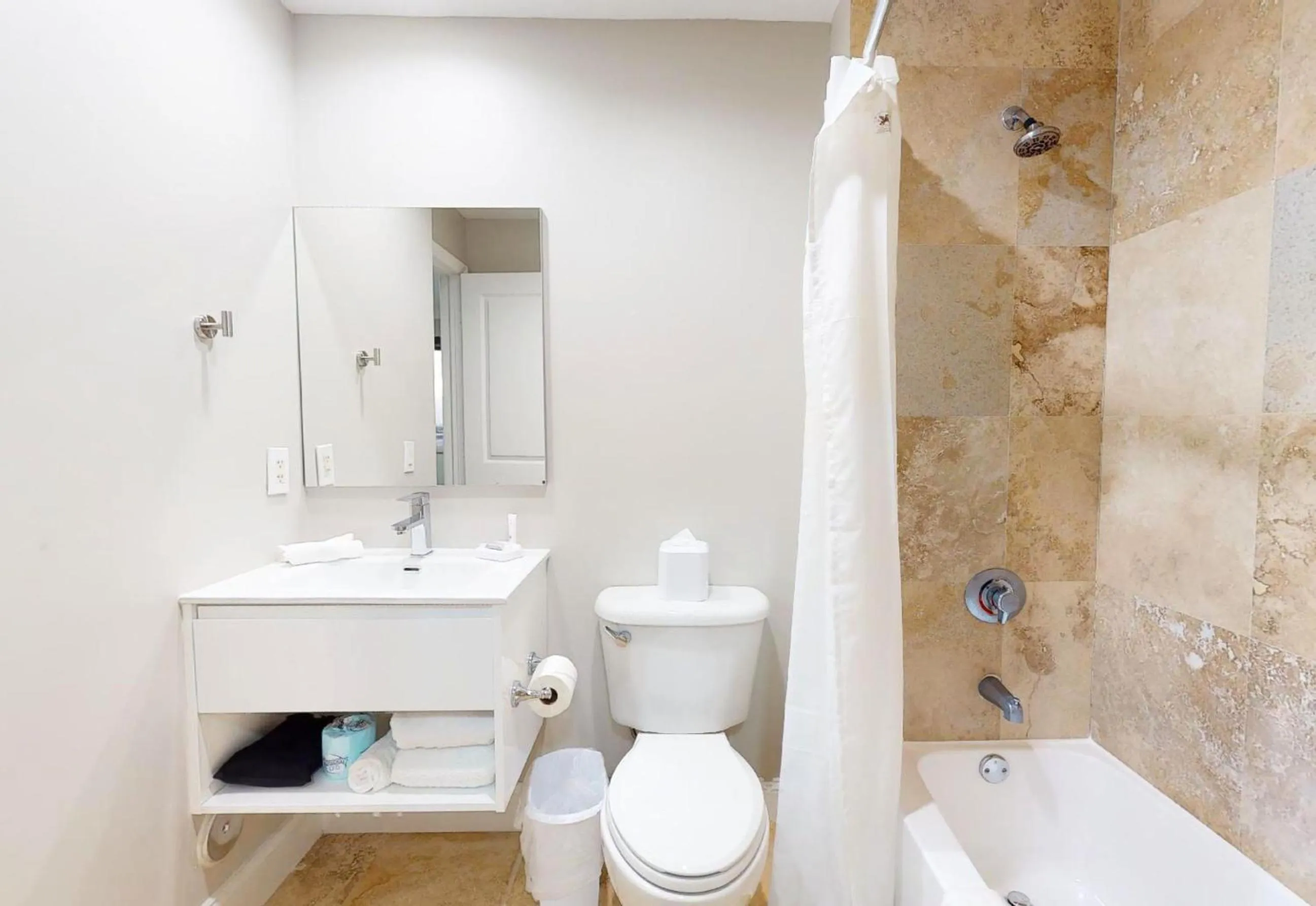 Bathroom in Nuvo Suites Hotel - Miami Doral