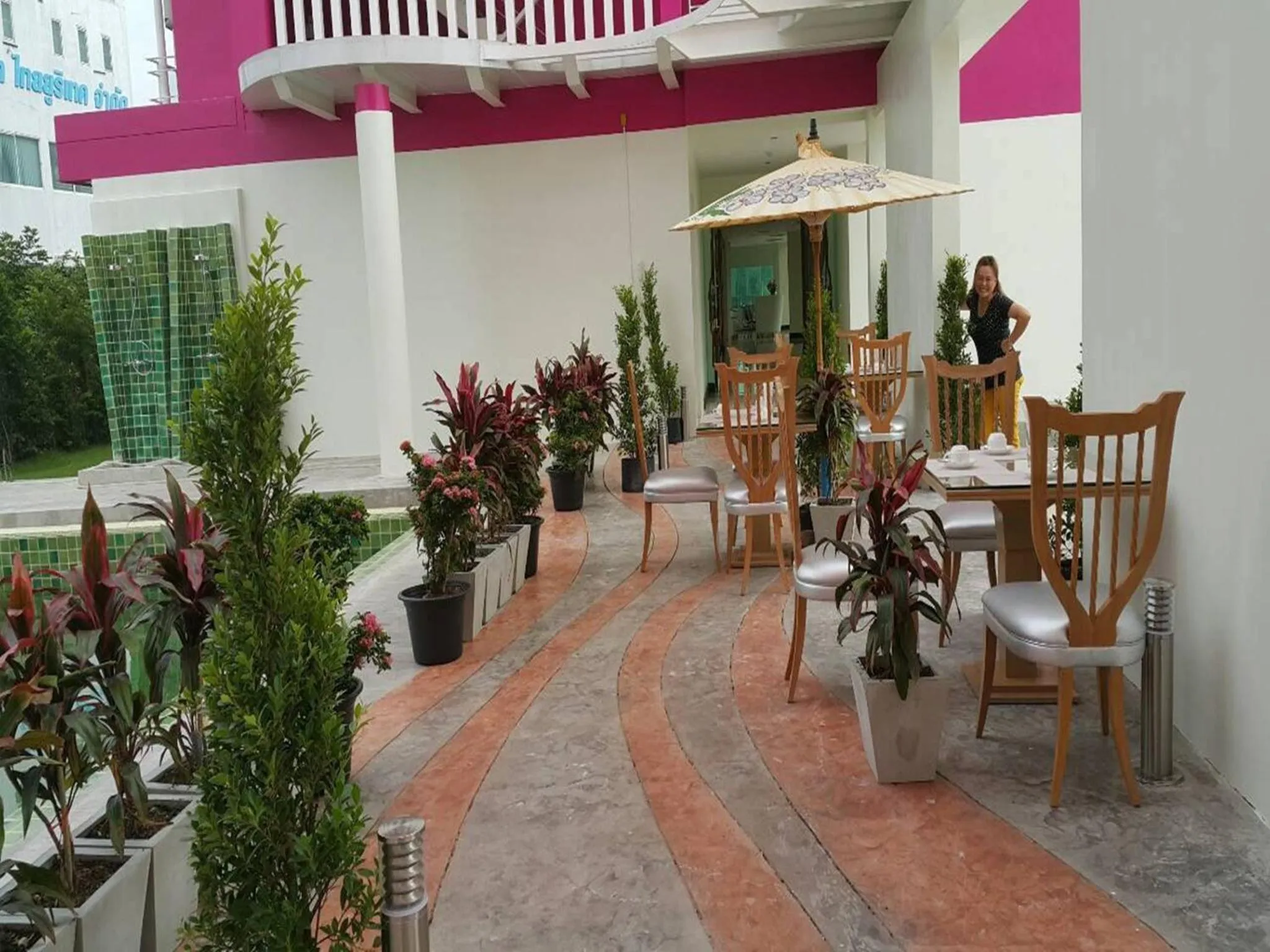 Garden in Vassana Design Hotel