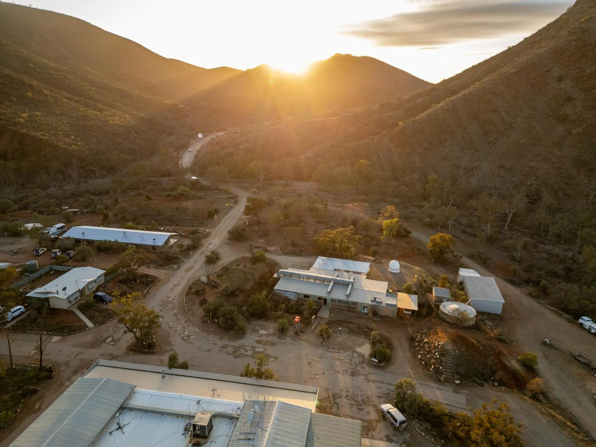 Property building in Arkaroola Wilderness Sanctuary